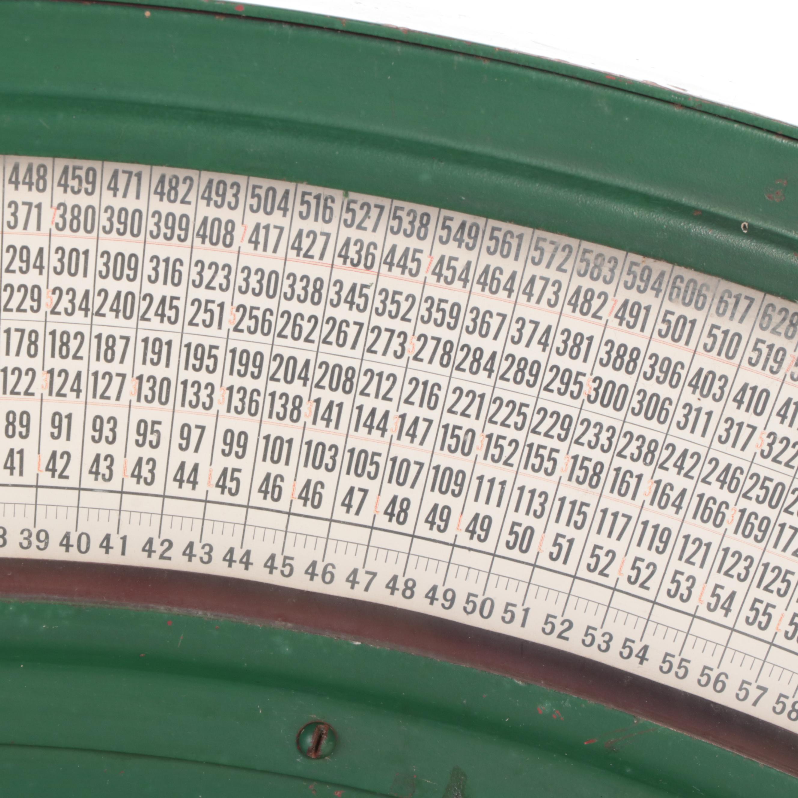 Triner "Peerless-AllSteel" Automatic Parcel Postal Scale, Early/Mi 20th Century