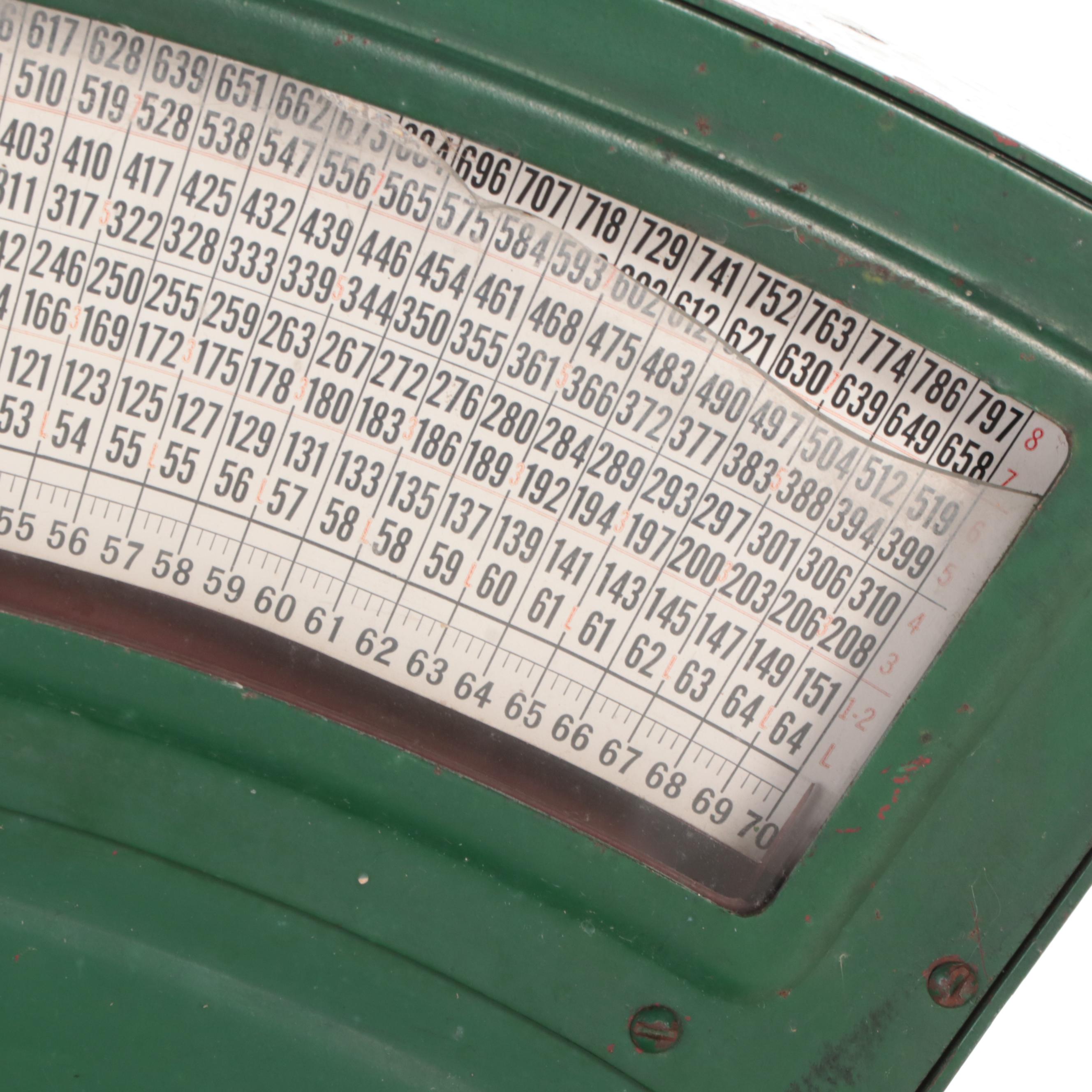 Triner "Peerless-AllSteel" Automatic Parcel Postal Scale, Early/Mi 20th Century