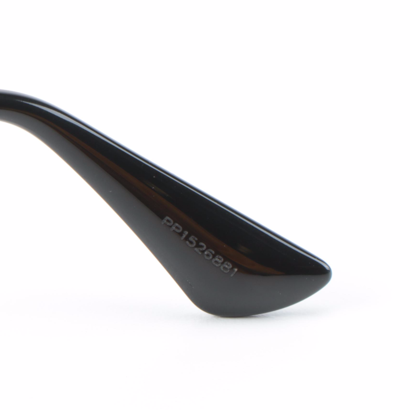 Prada SPR07U Modified Cat Eye Sunglasses in Gold with Case