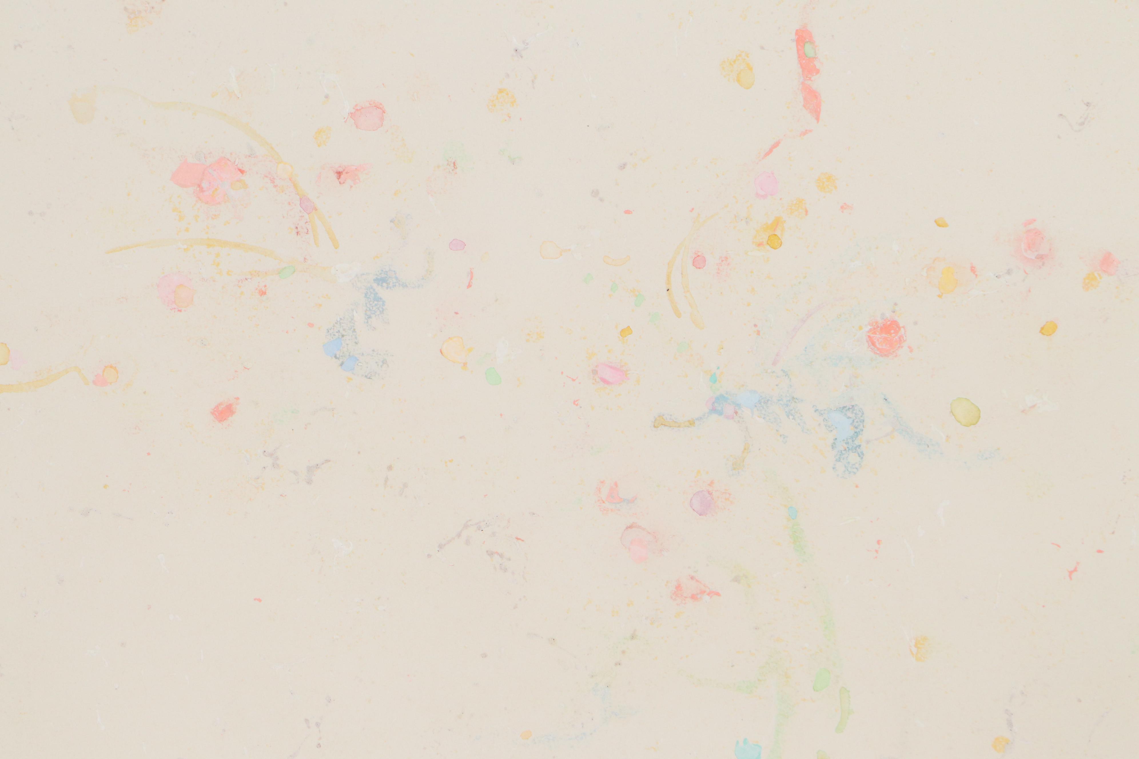 Walter Sorge Abstract Watercolor Painting, Late 20th Century