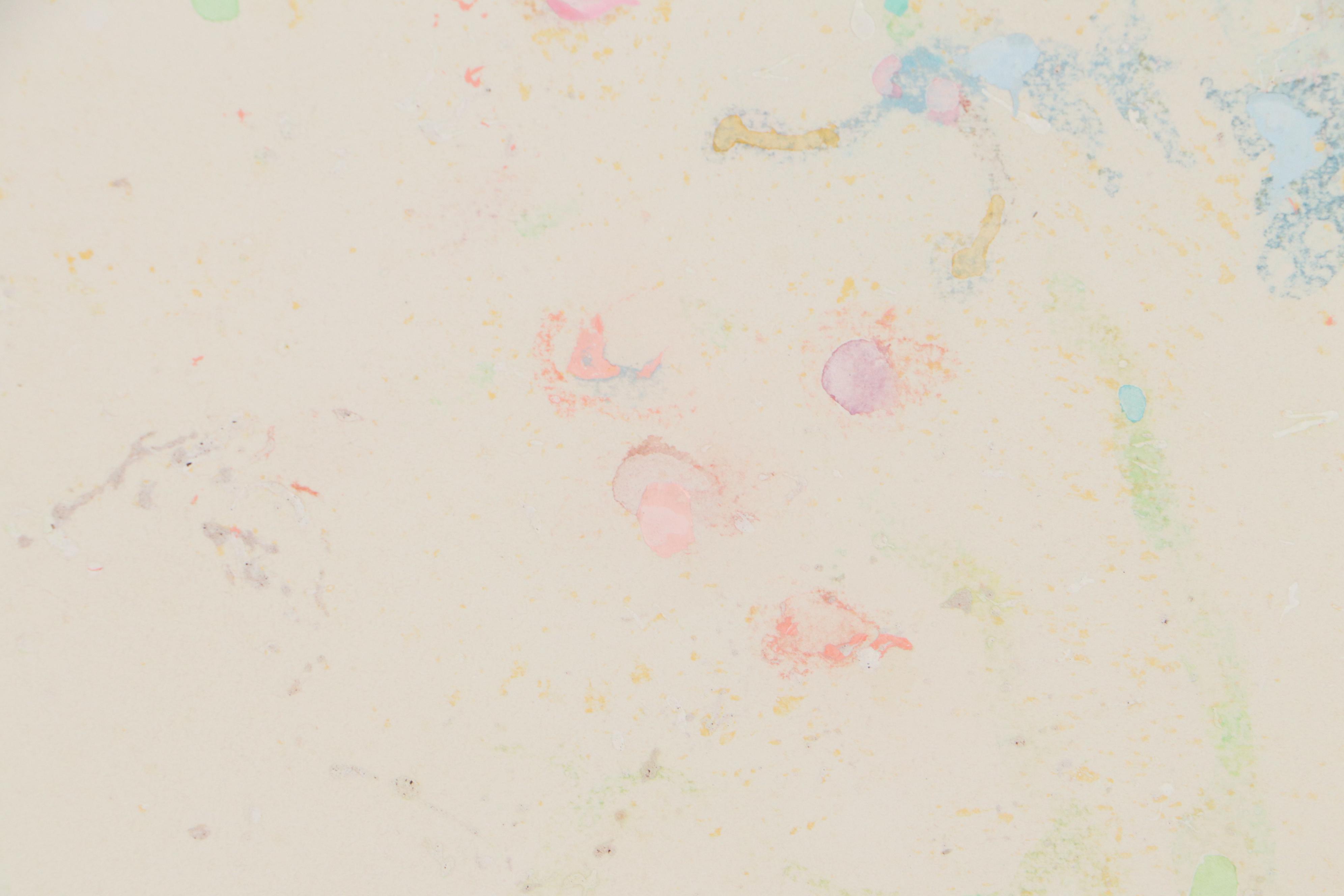 Walter Sorge Abstract Watercolor Painting, Late 20th Century