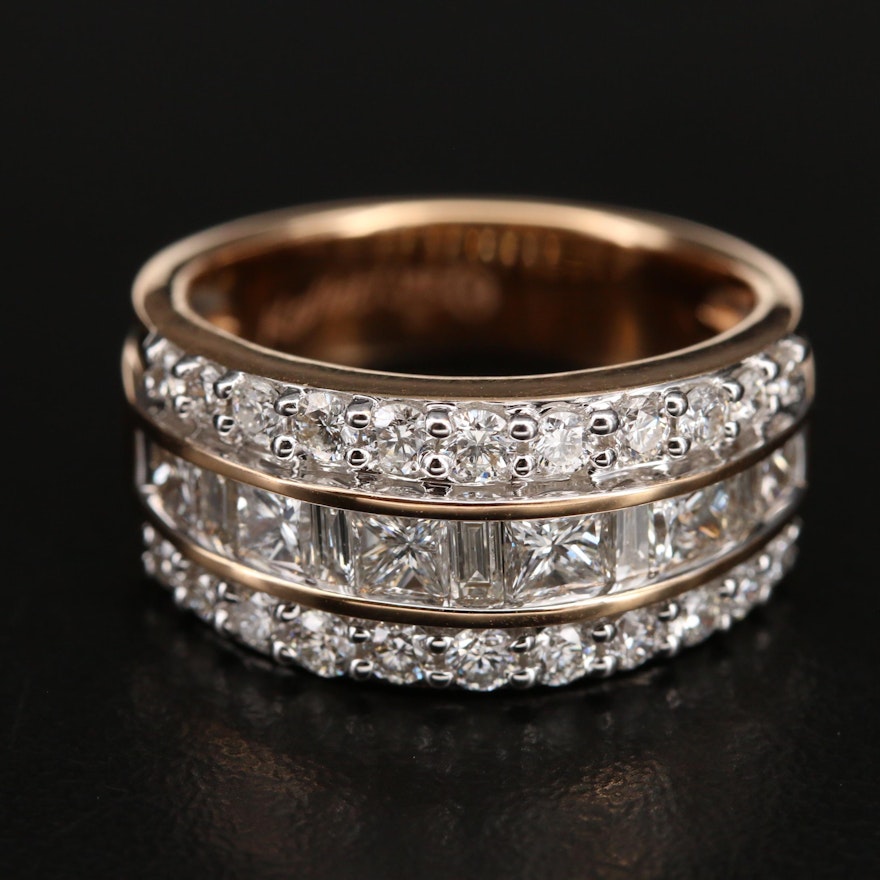 Kallati 18K 1.88 CTW Diamond Ring