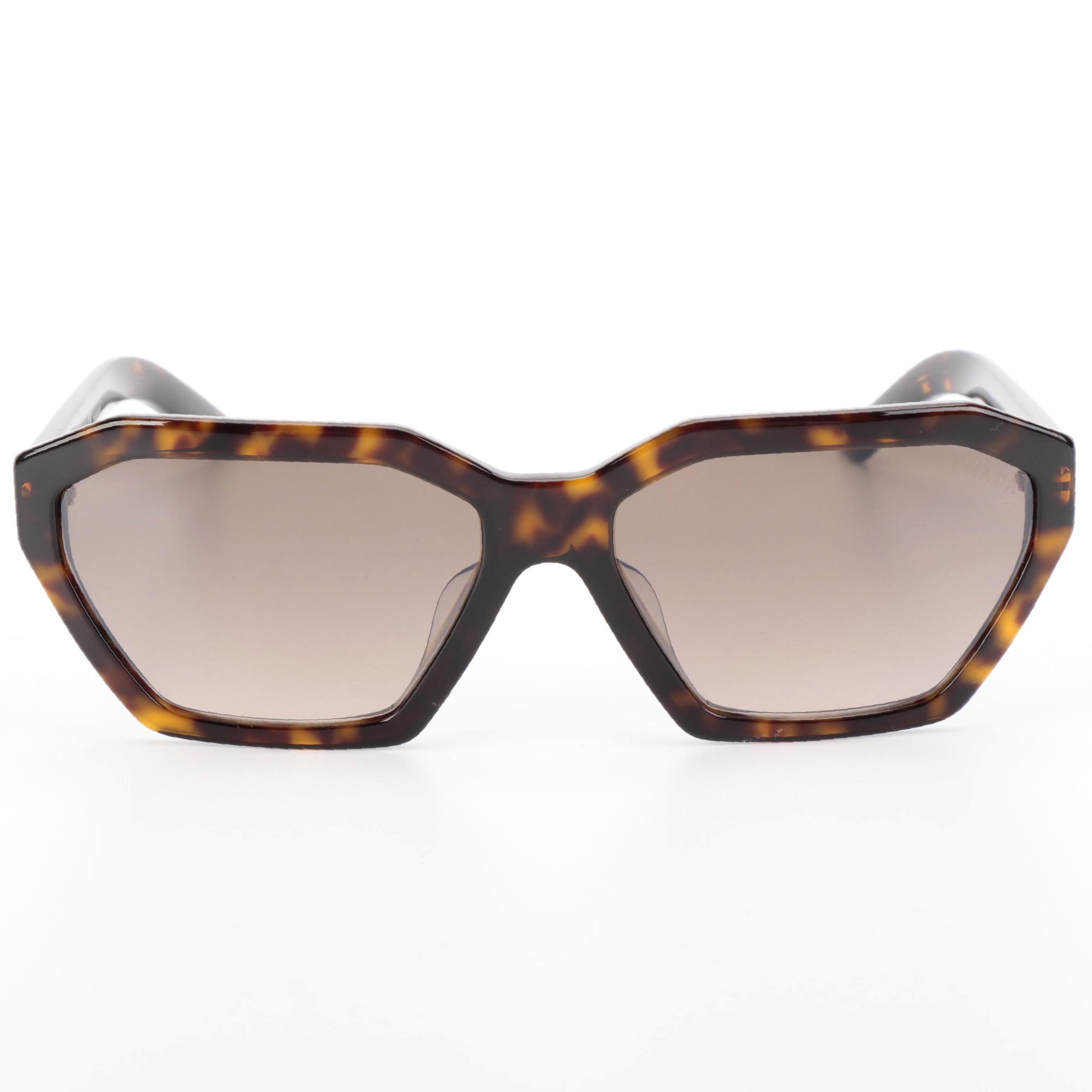 Prada SPR 03V Dark Havana Disguise Sunglasses with Case and Box