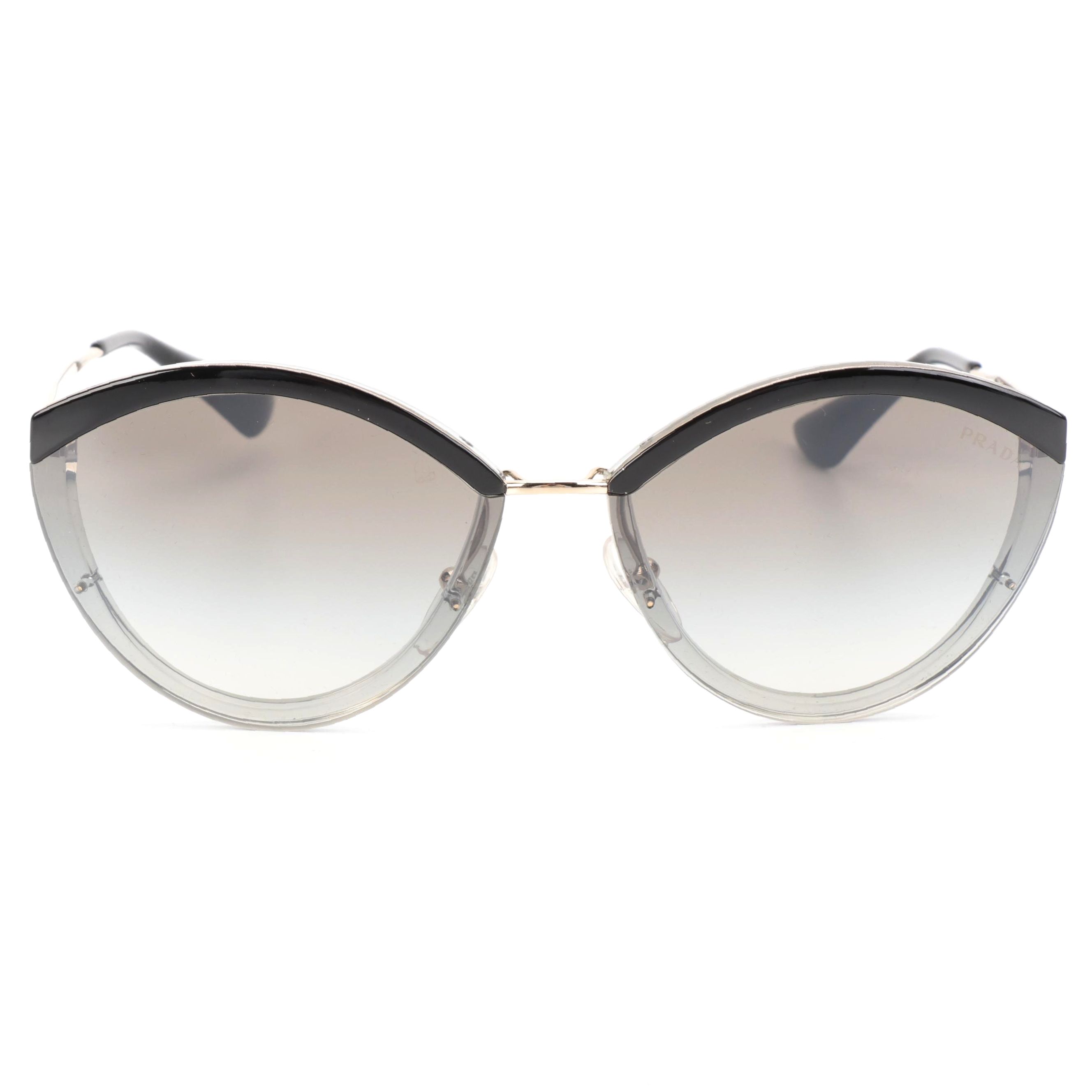 Prada SPR07U Cat Eye Sunglasses with Case and Box