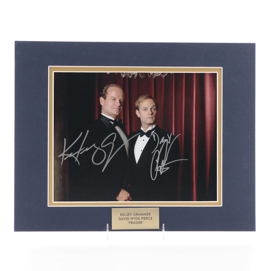 Kelsey Grammer and David Hyde Pierce Signed "Frasier" Television Series Print