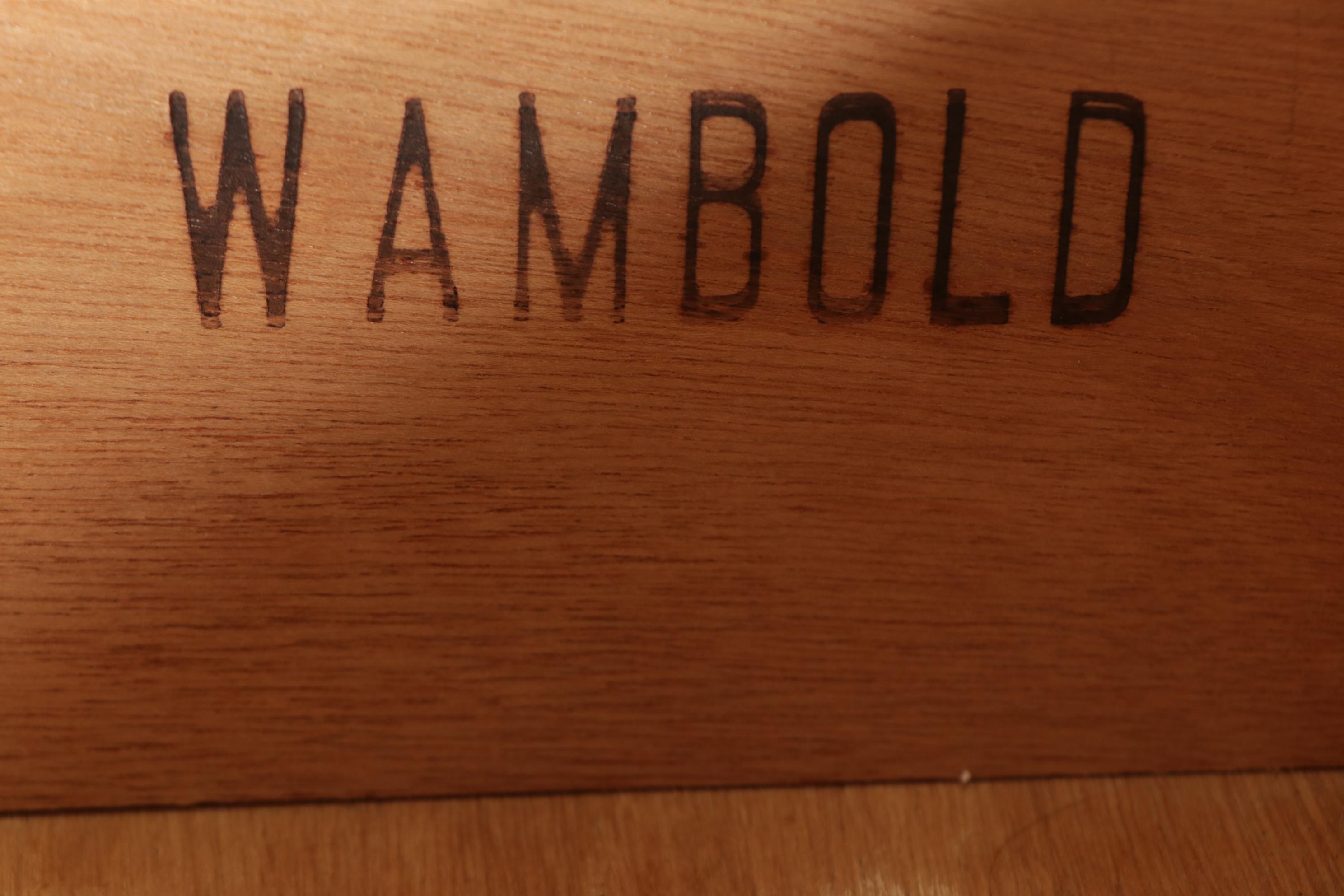 Wambold Oak Display Cabinet