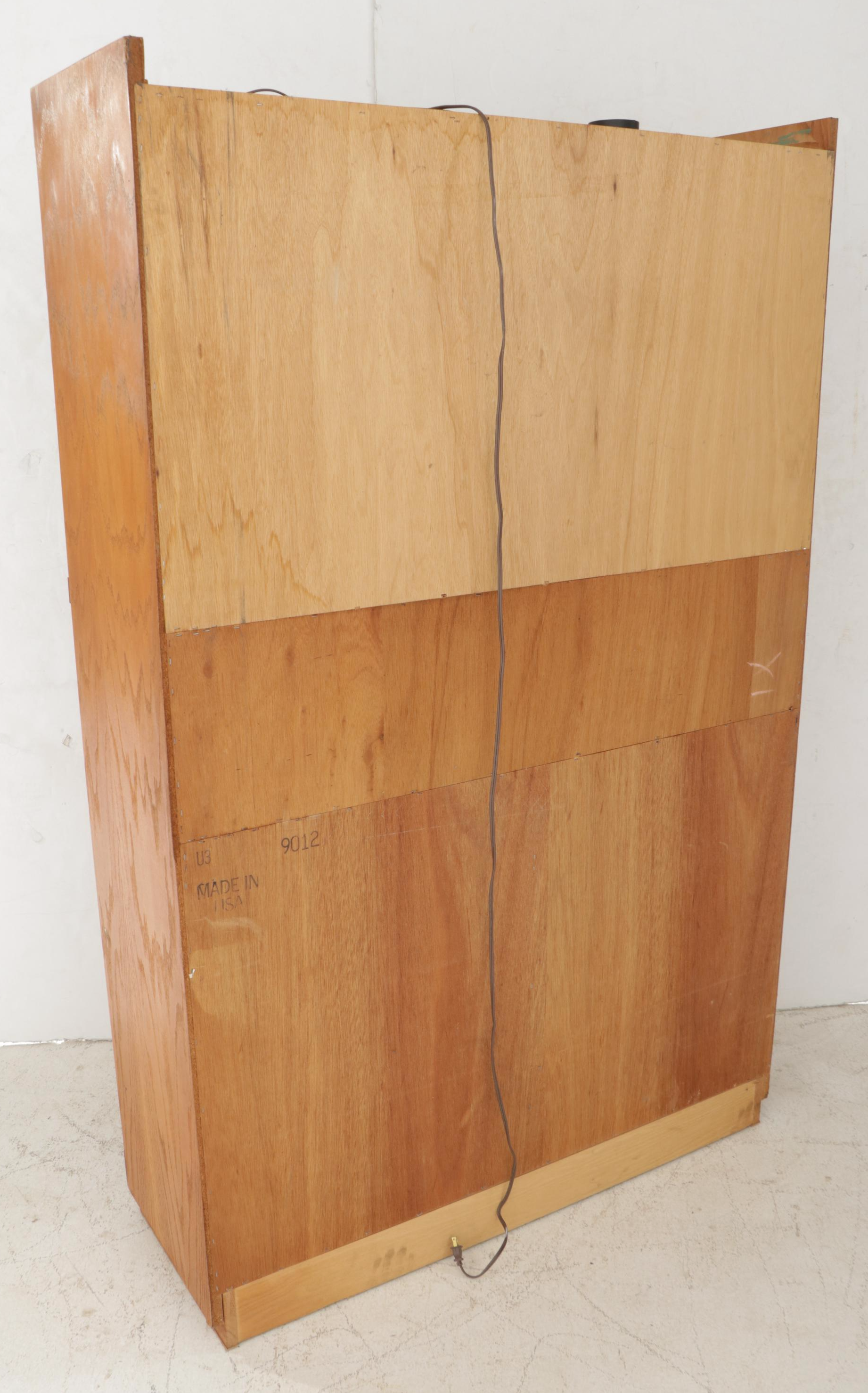 Wambold Oak Display Cabinet