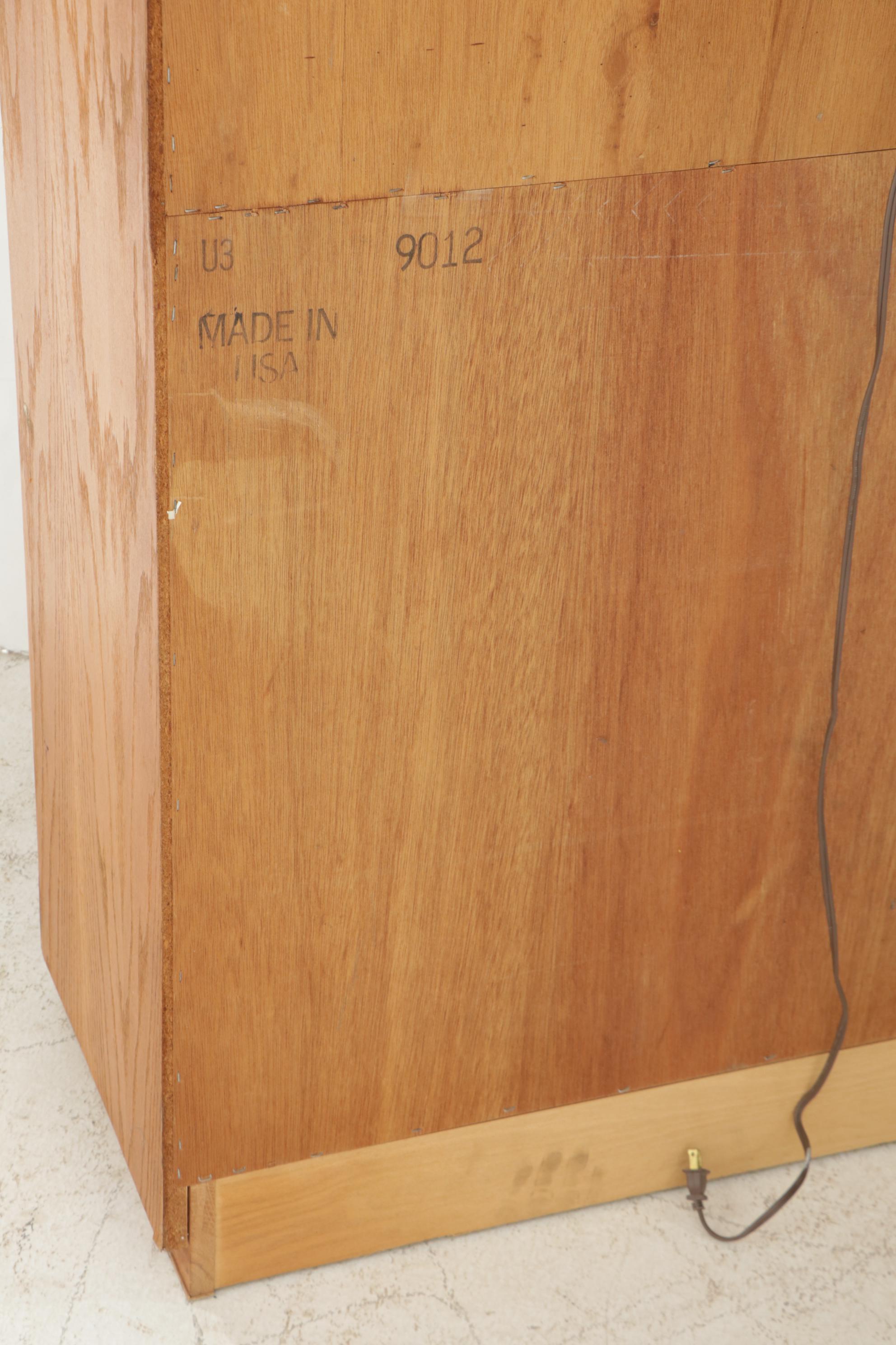 Wambold Oak Display Cabinet