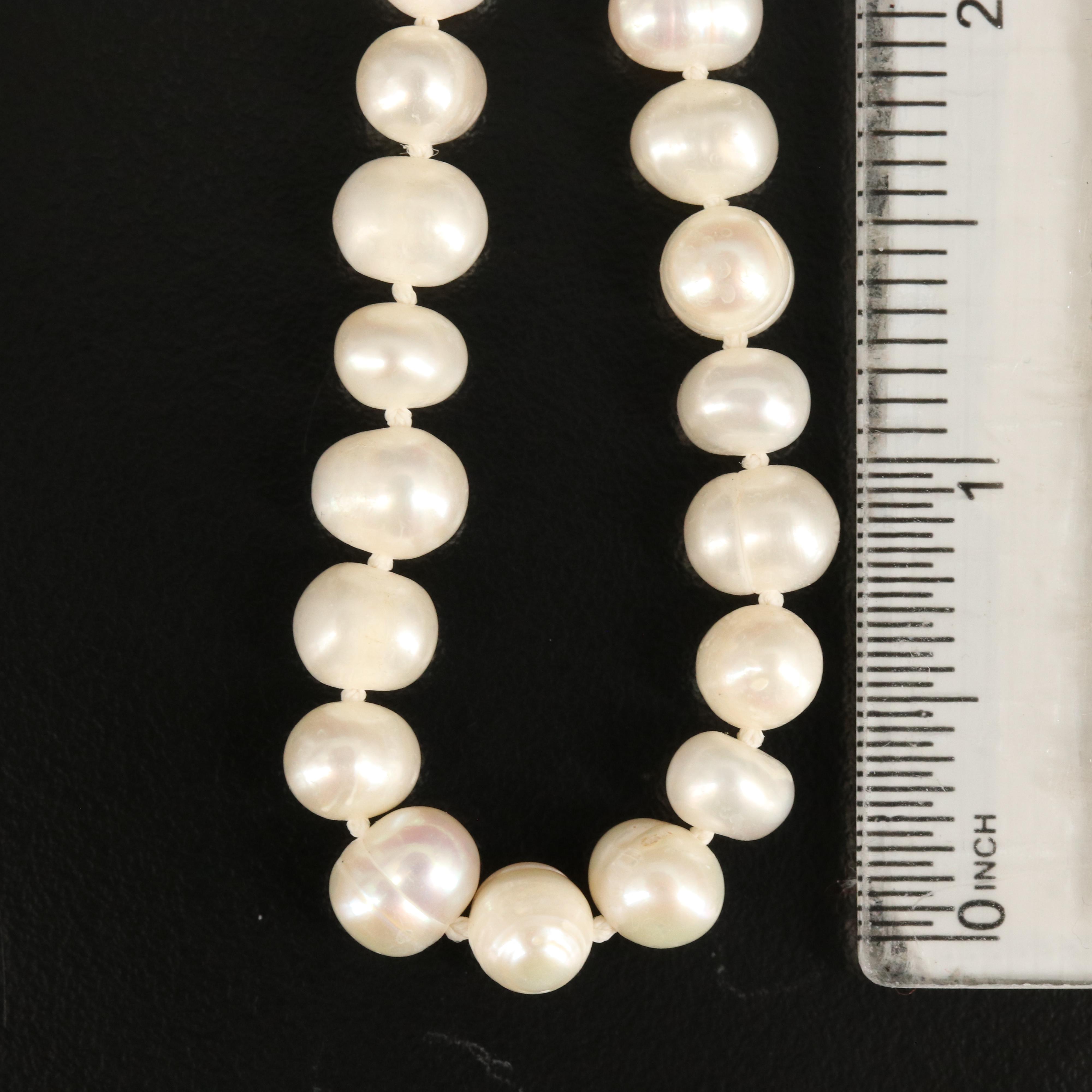 Endless Rope Length Pearl Necklace