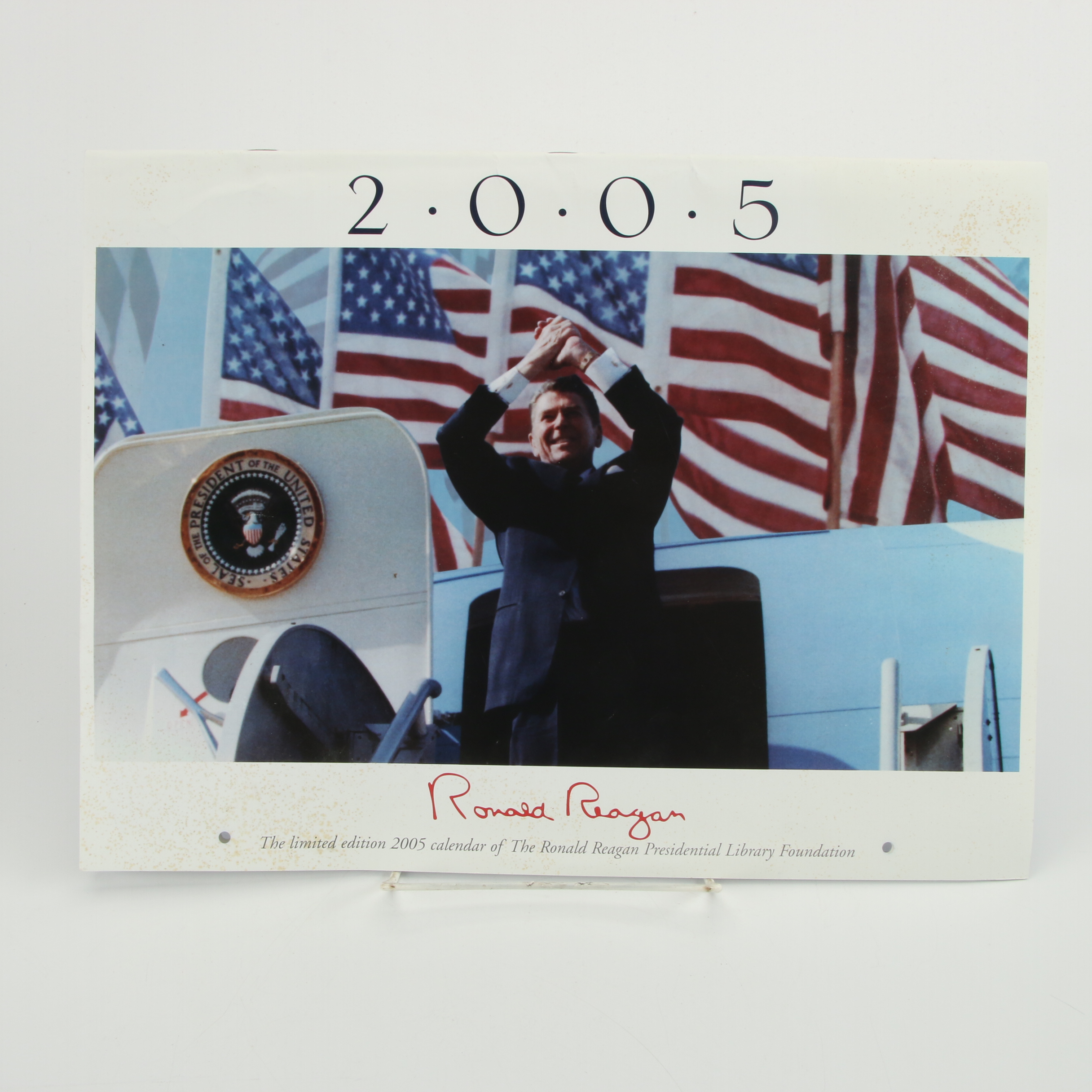 Ronald Reagan Pins, Medal, Figurine, with Photographs and Ephemera