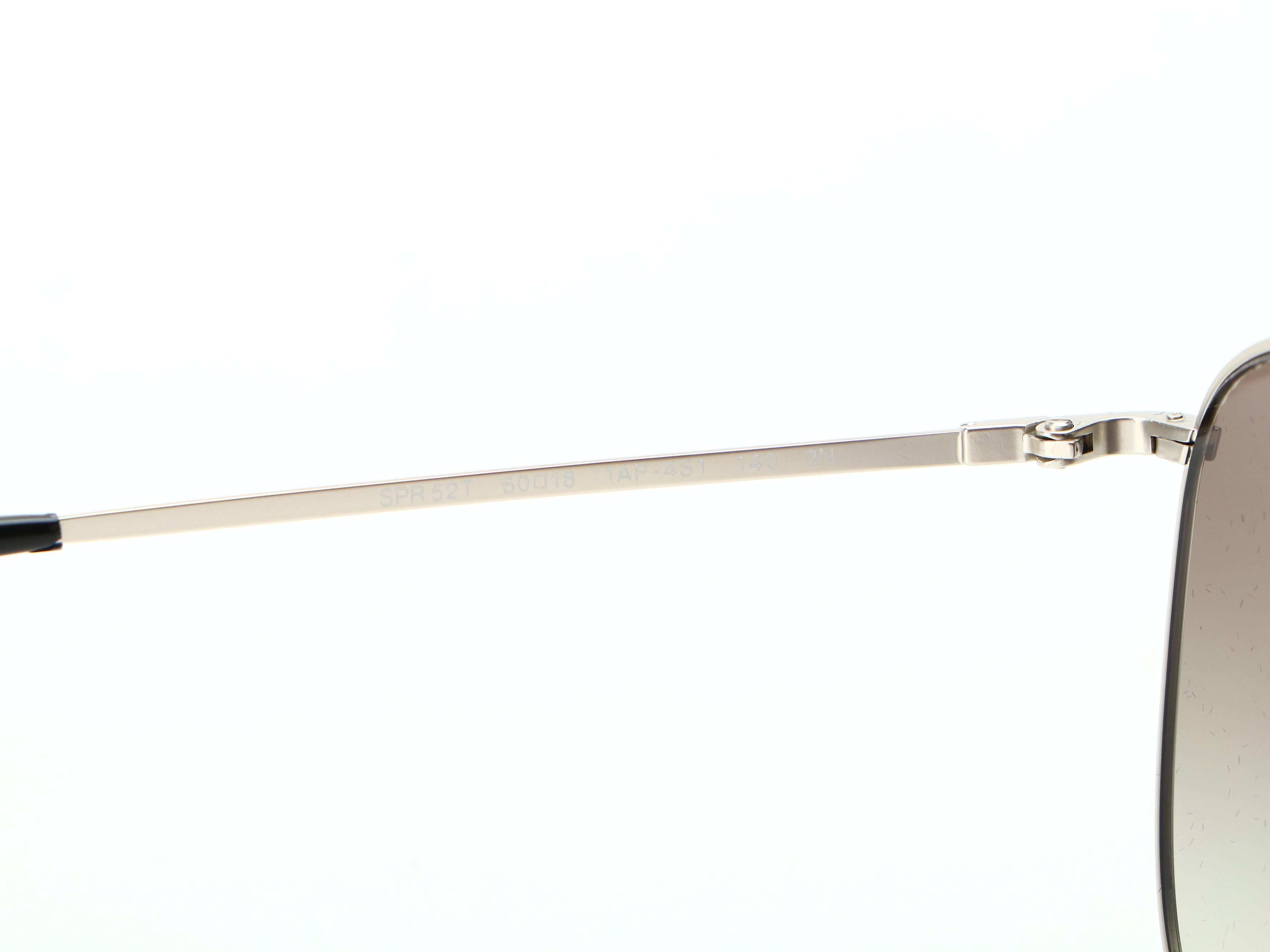 Prada SPR52T Aviator Metal Frame Gradient Lens Sunglasses with Case and Box