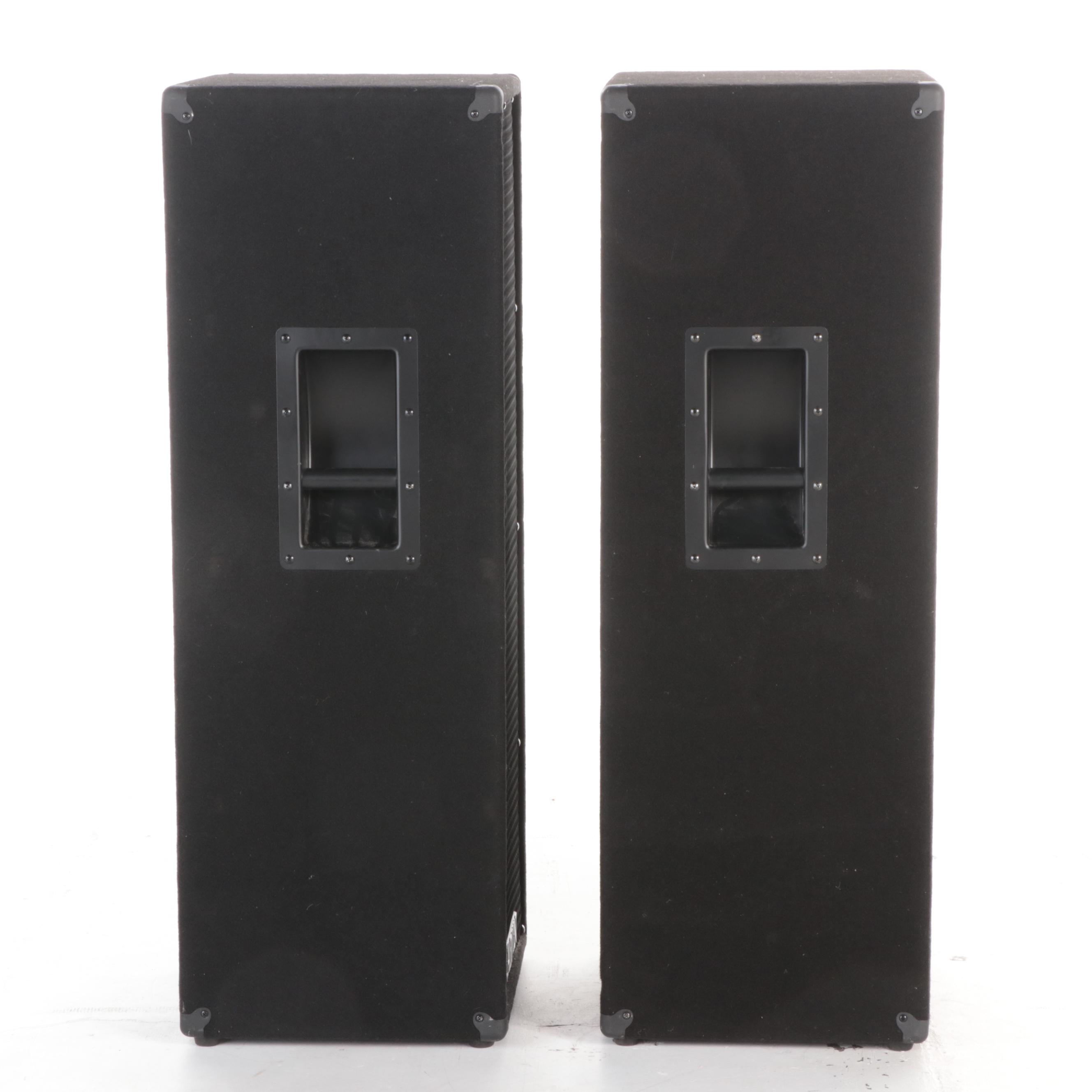 Carvin 1562 P.A. Speakers, Kustom KSC10M Floor Monitors