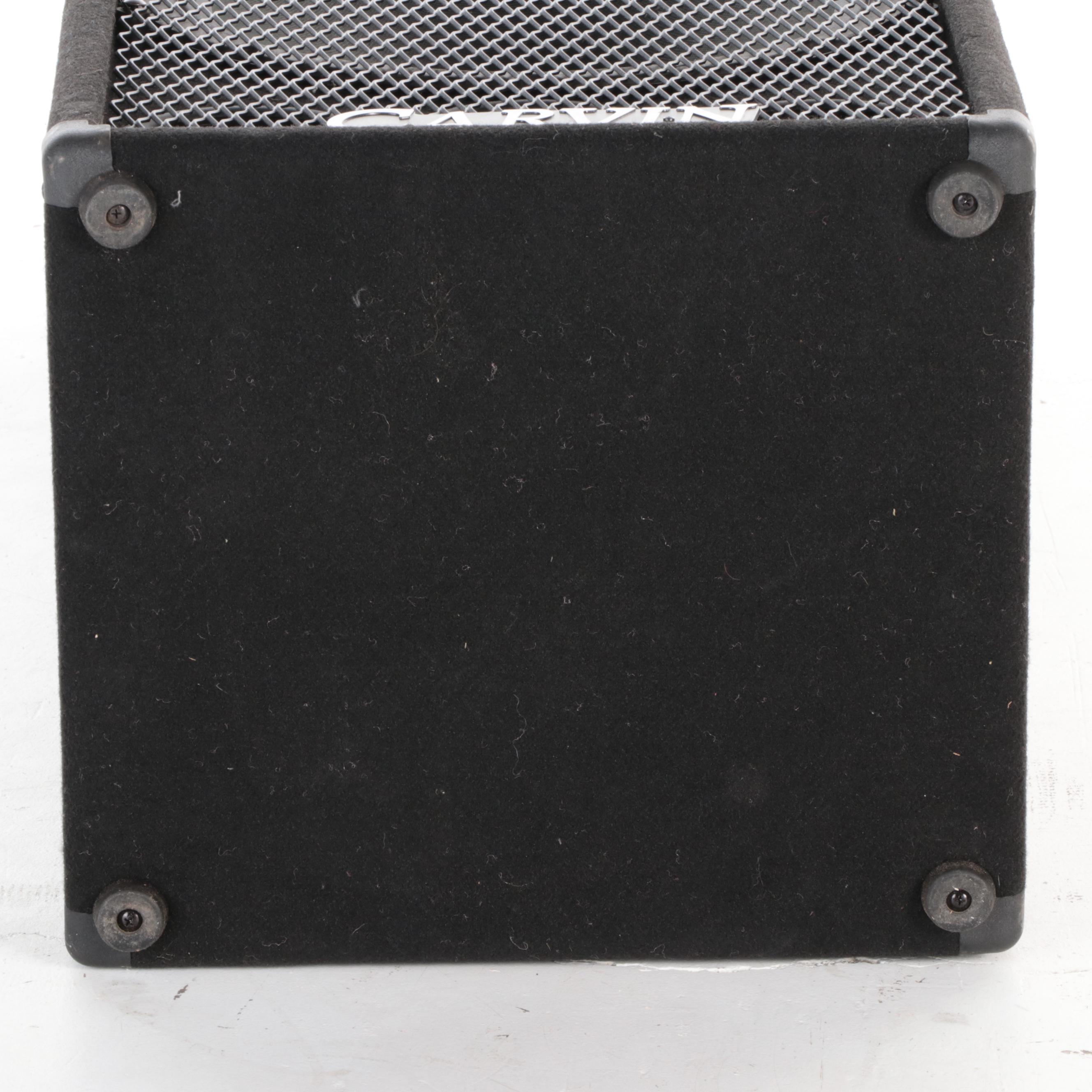 Carvin 1562 P.A. Speakers, Kustom KSC10M Floor Monitors