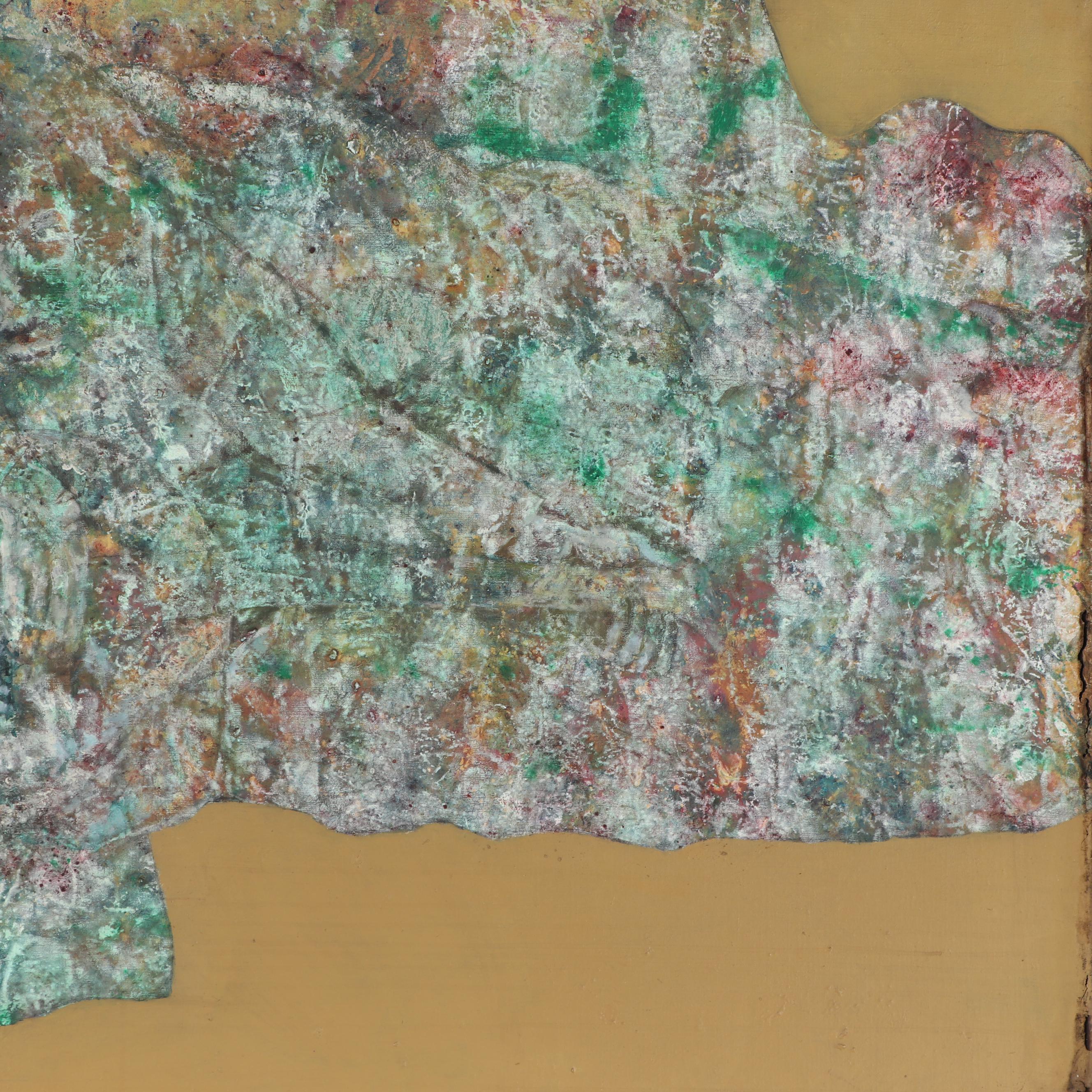 Don Stacy Abstract Oil Painting, Circa 1970