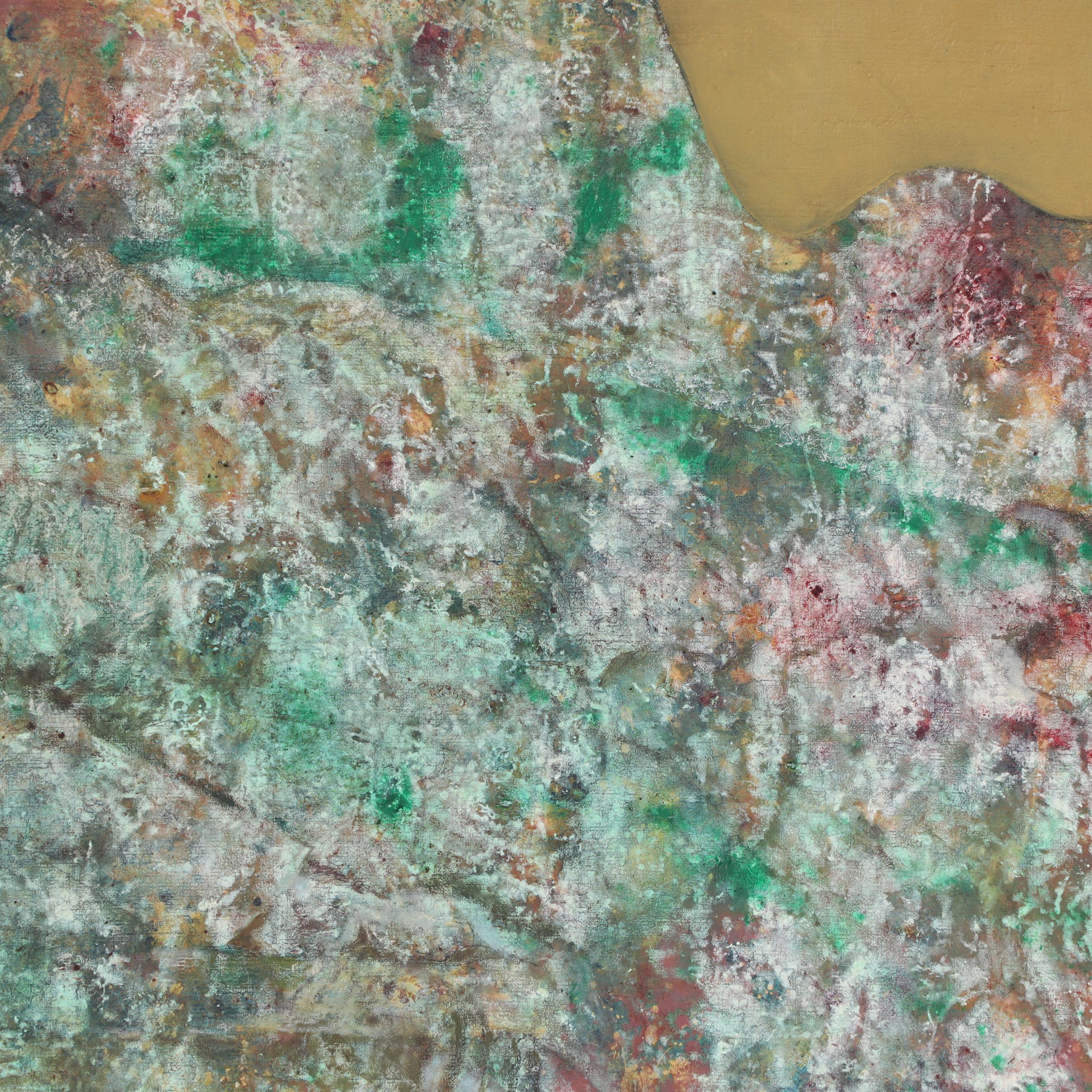 Don Stacy Abstract Oil Painting, Circa 1970