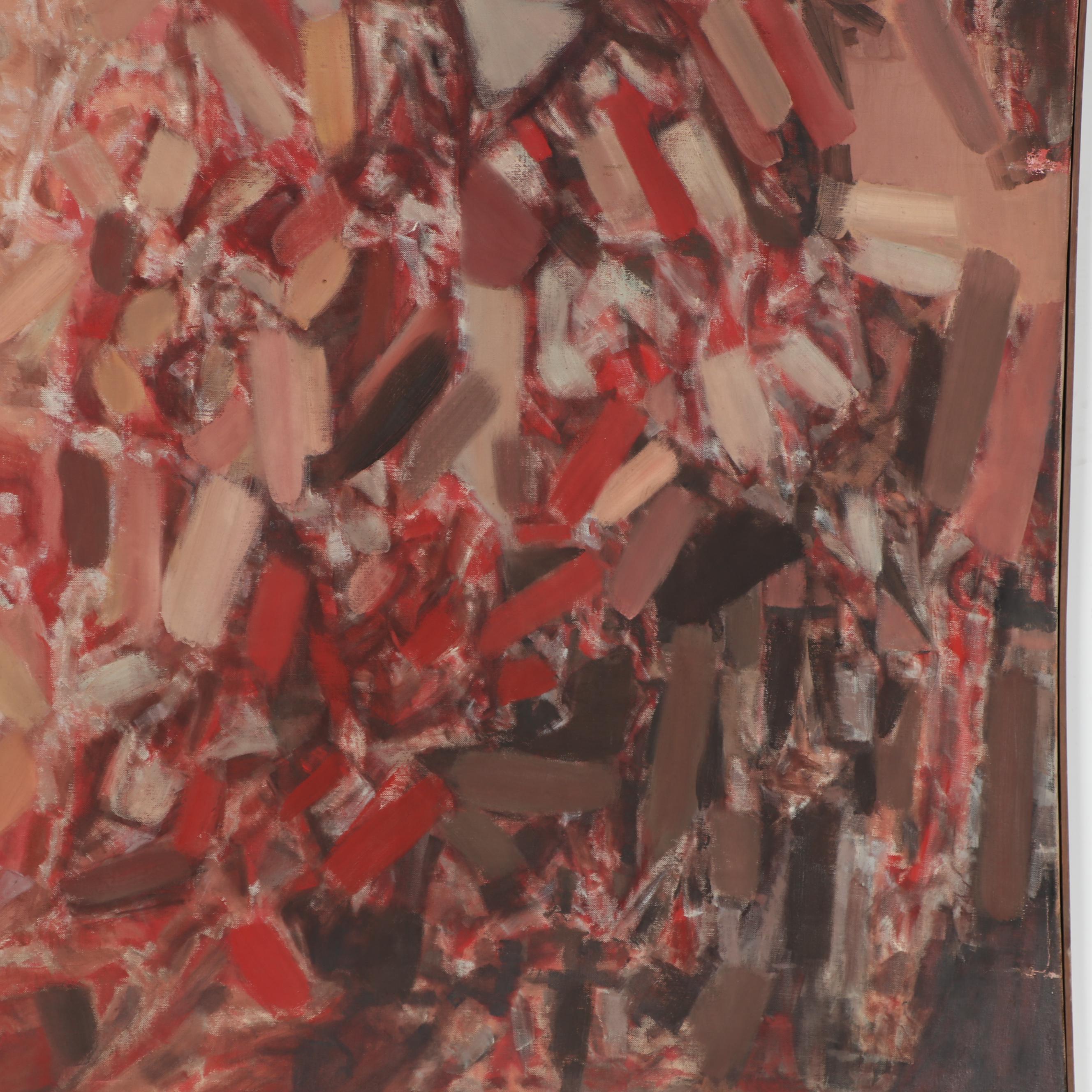 Don Stacy Large-Scale Abstract Oil Painting