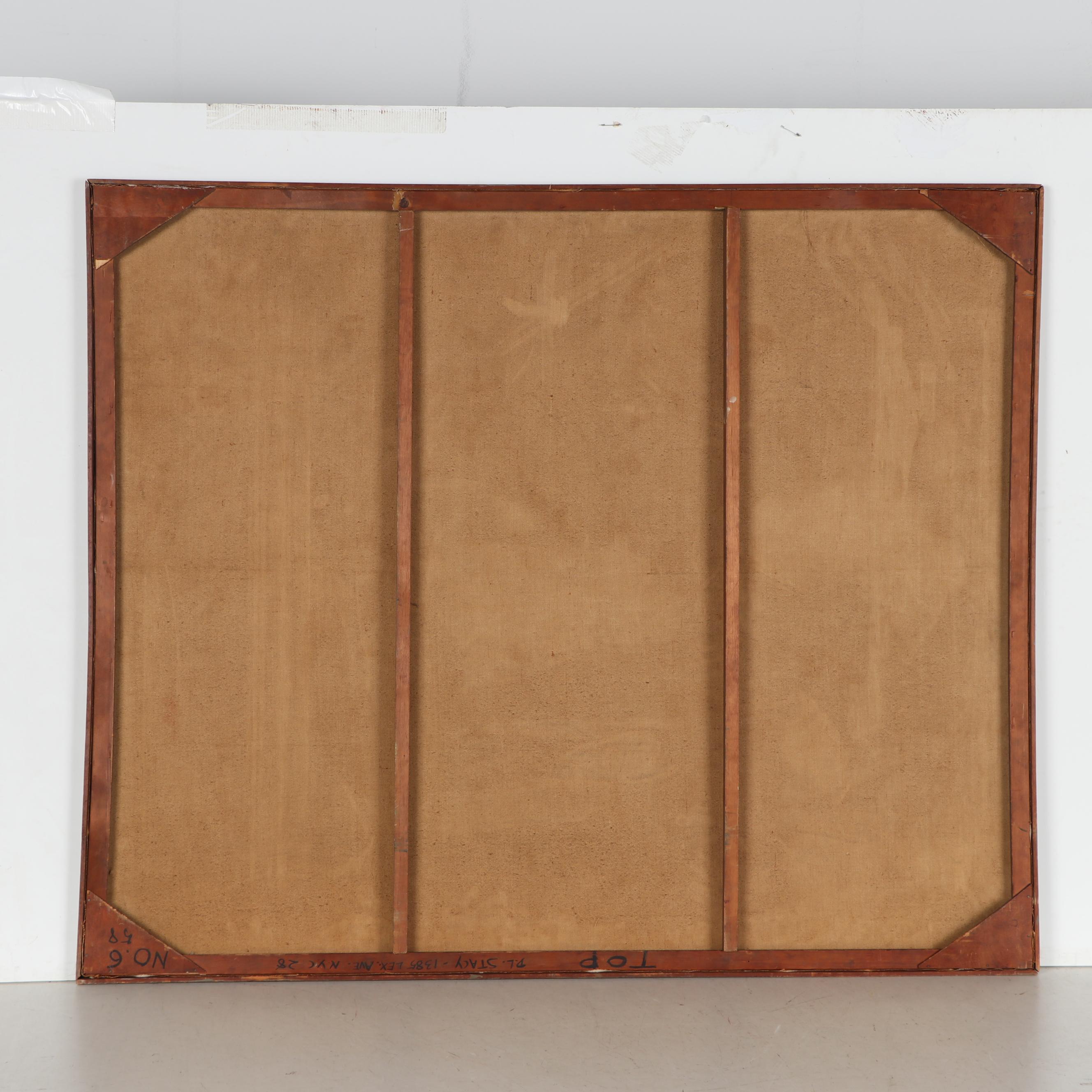 Don Stacy Large-Scale Abstract Oil Painting