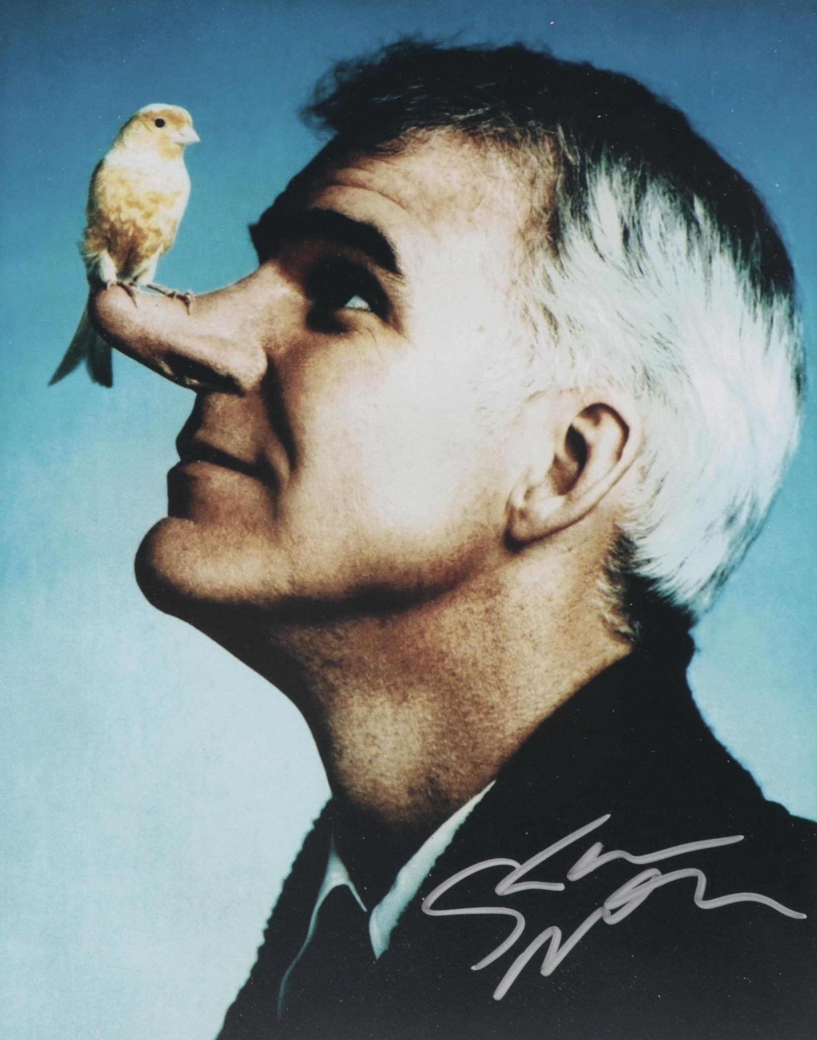 Steve Martin Signed "Roxanne" (1987) Movie Photo Print, COA