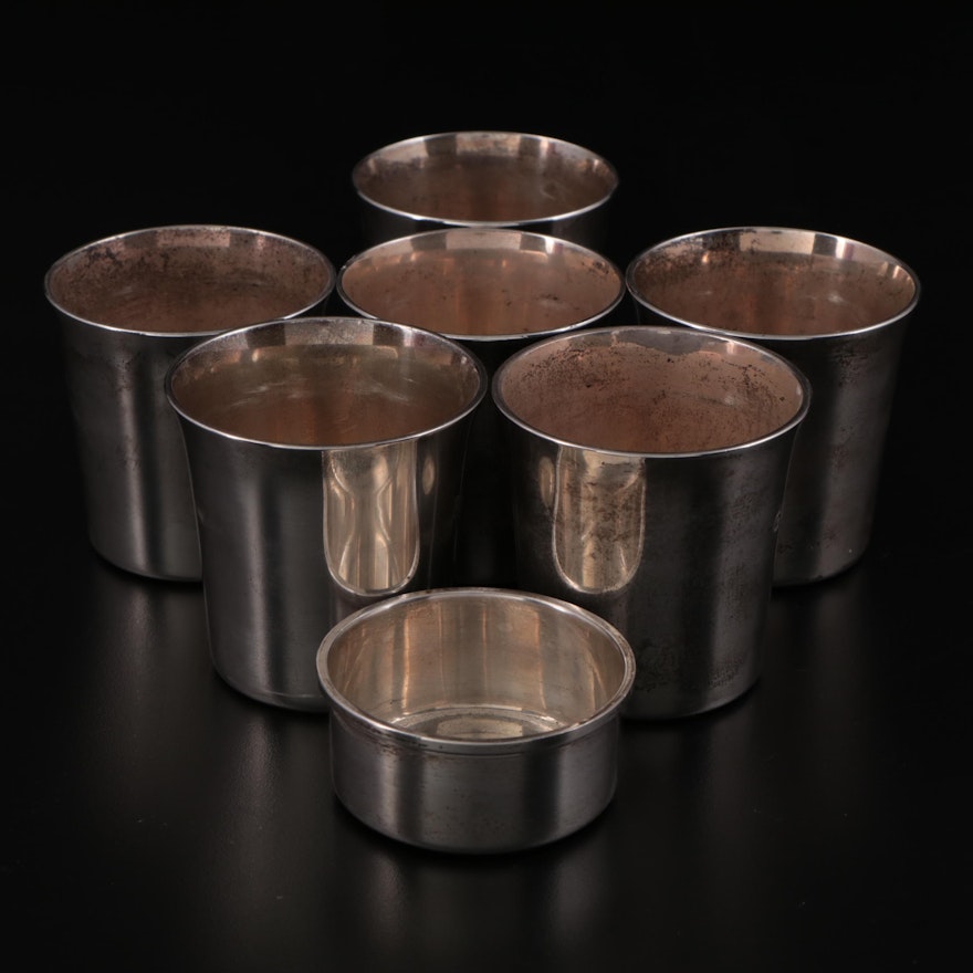 Tiffany & Co. Reproduction Ludwig Heck Sterling Silver Shot Cups