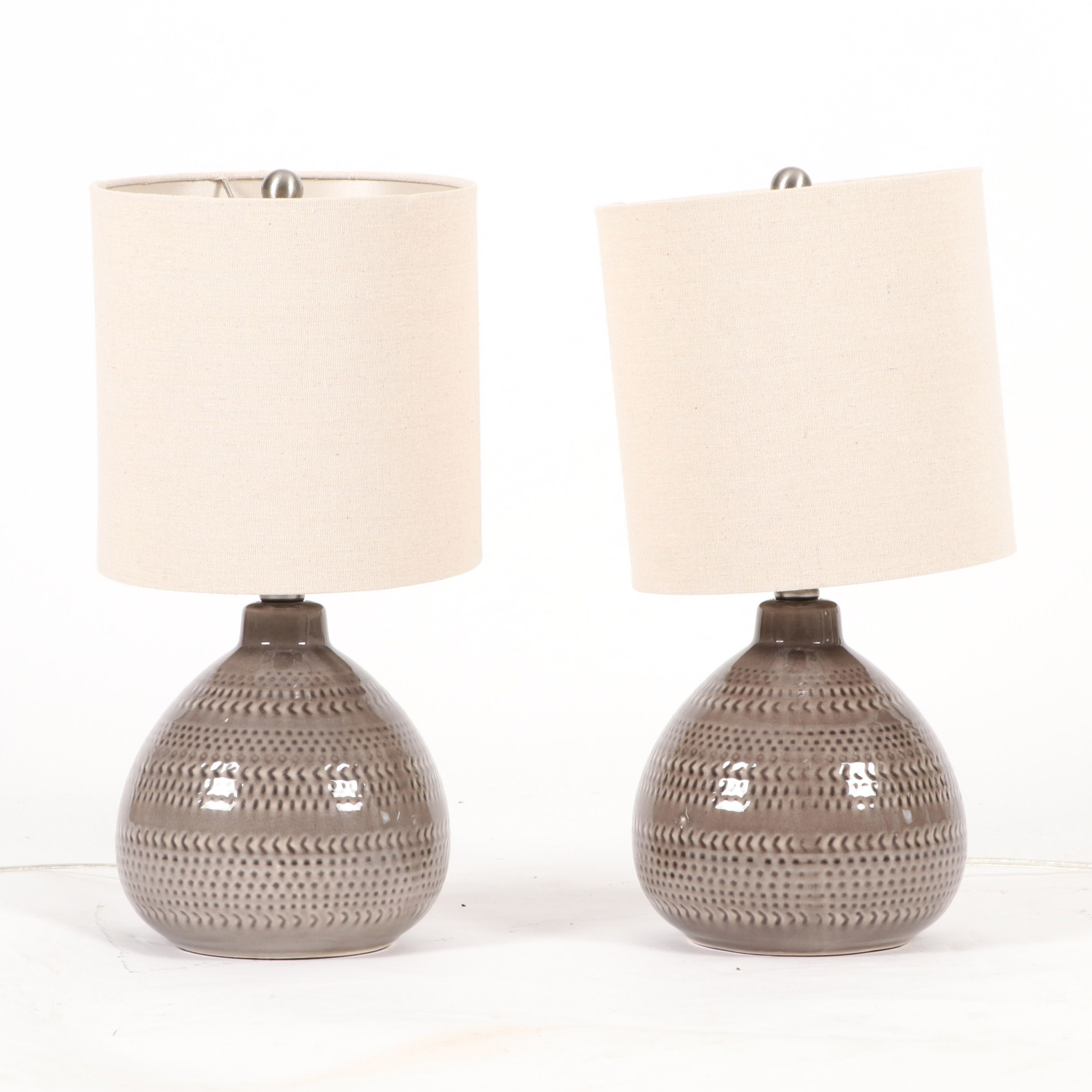 Arhaus Handmade Decorative Pillows and Modern Ceramic Table Lamps