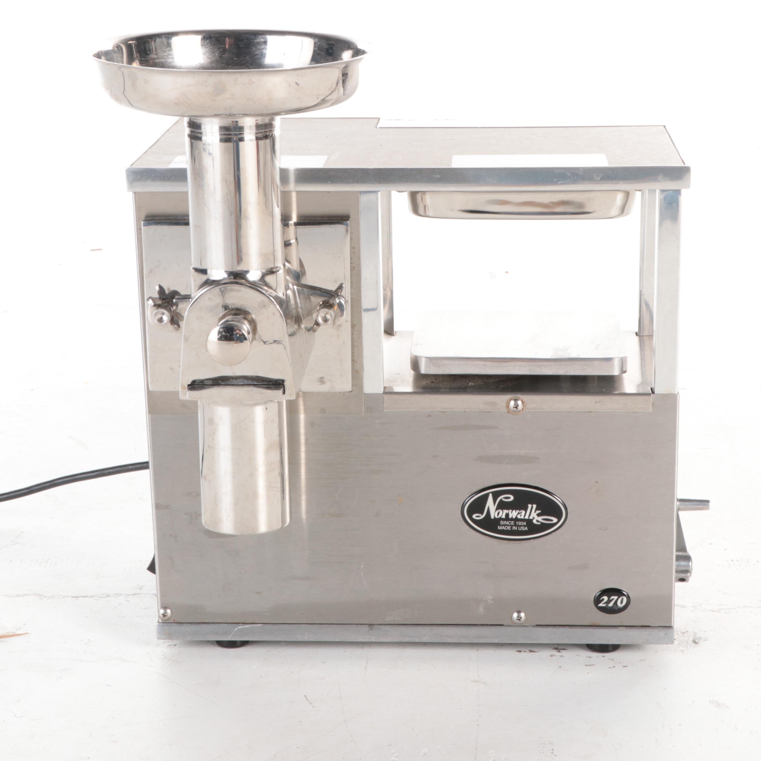 Norwalk Food Factory and Hydraulic Press Juicer Model 270