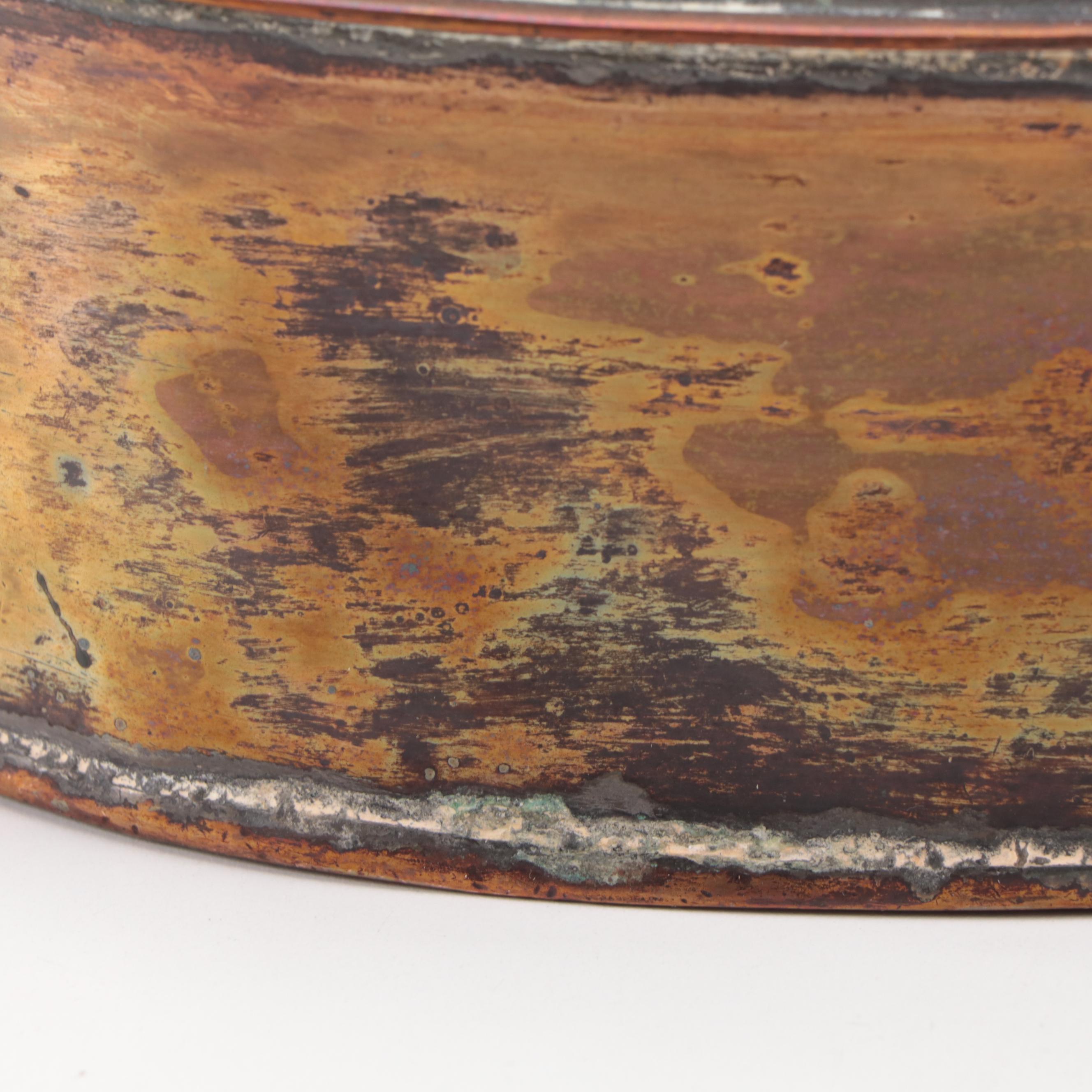 Hand-Forged Copper Kettles, Late 19th/Early 20th Century