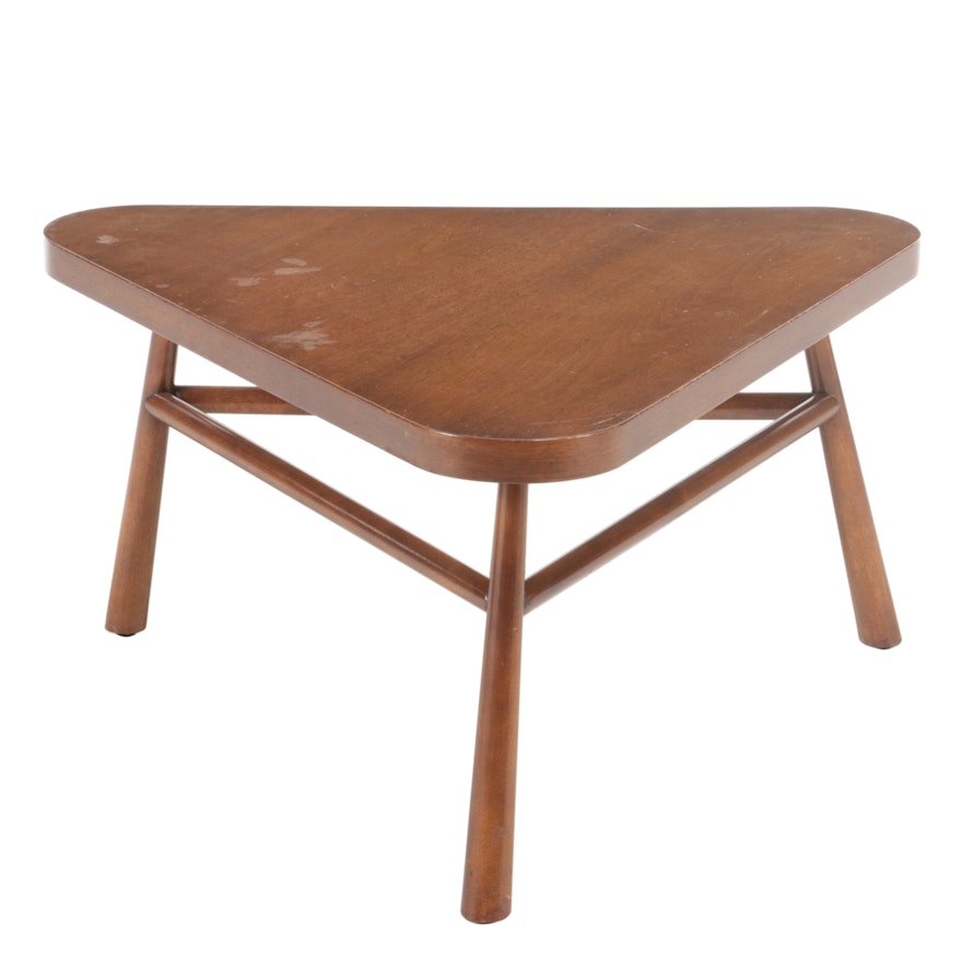 T.H. Robsjohn-Gibbings for Widdicomb Mid Century Modern Walnut Coffee Table