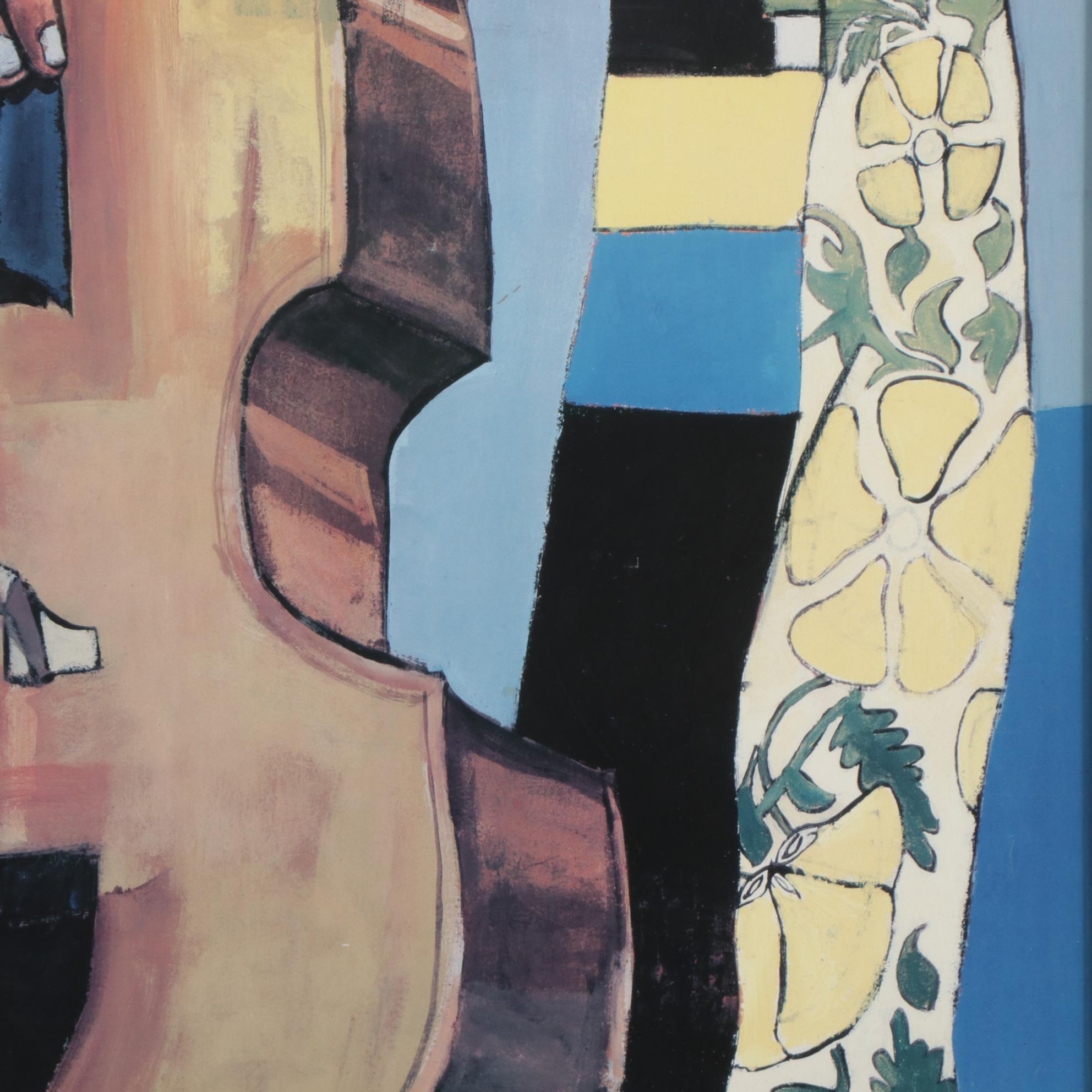 Patterson and Barnes Jazz Band Offset Lithograph, Late 20th to 21st Century