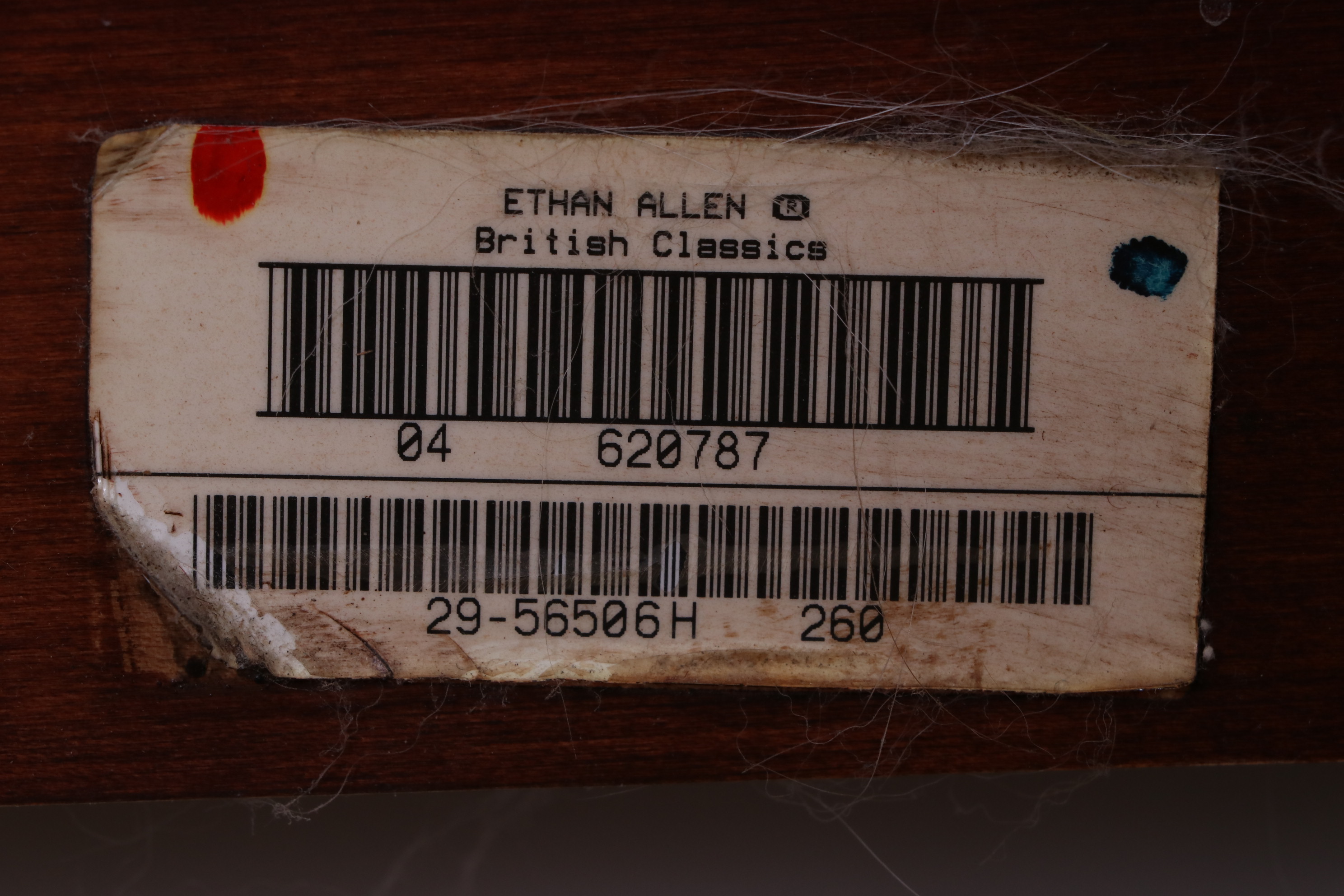 Ethan Allen British Classics "Montego" Mahogany-Finish King Four-Poster Bed