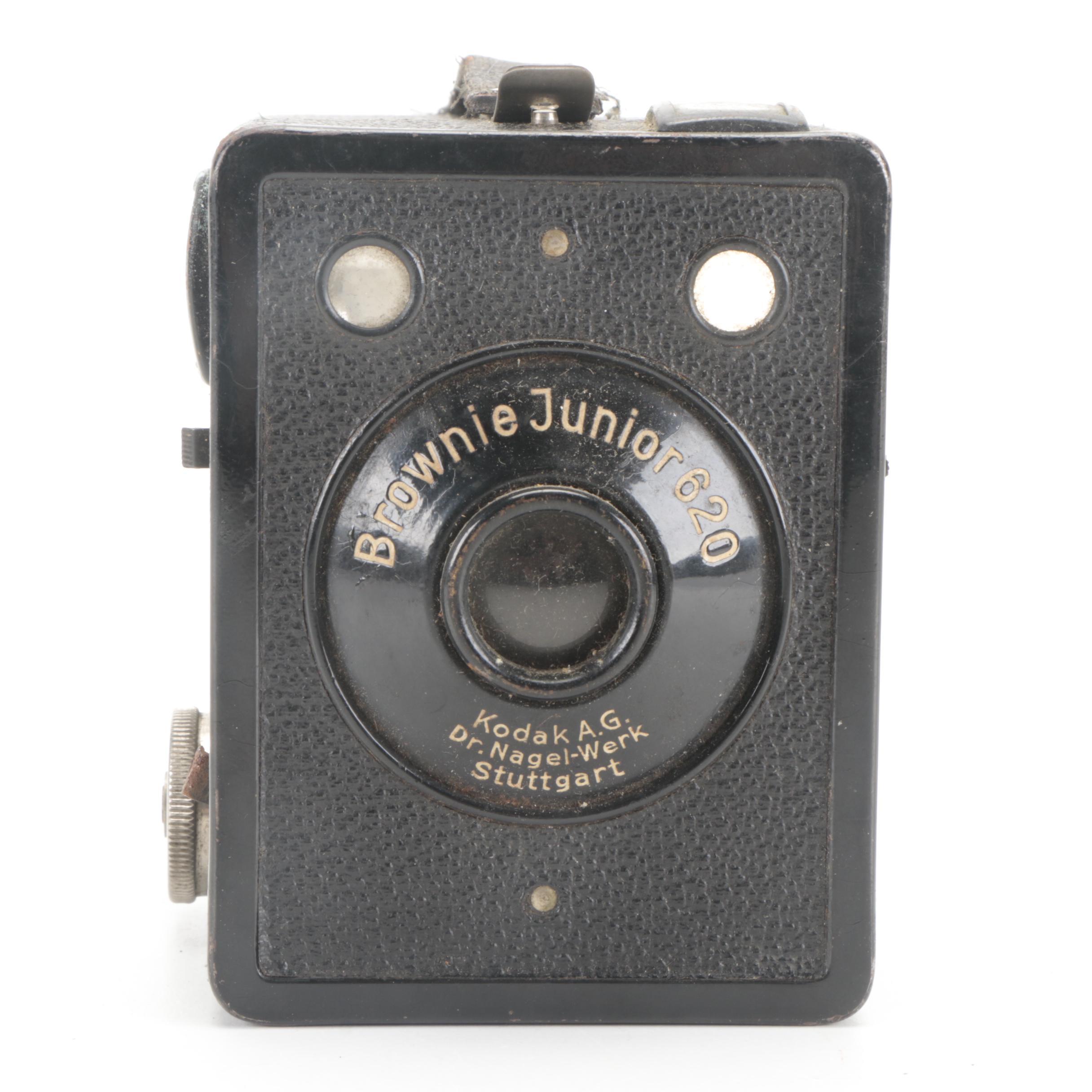 Kodak Brownie Target Six-16, Junior 620 and No. 0 Box Cameras