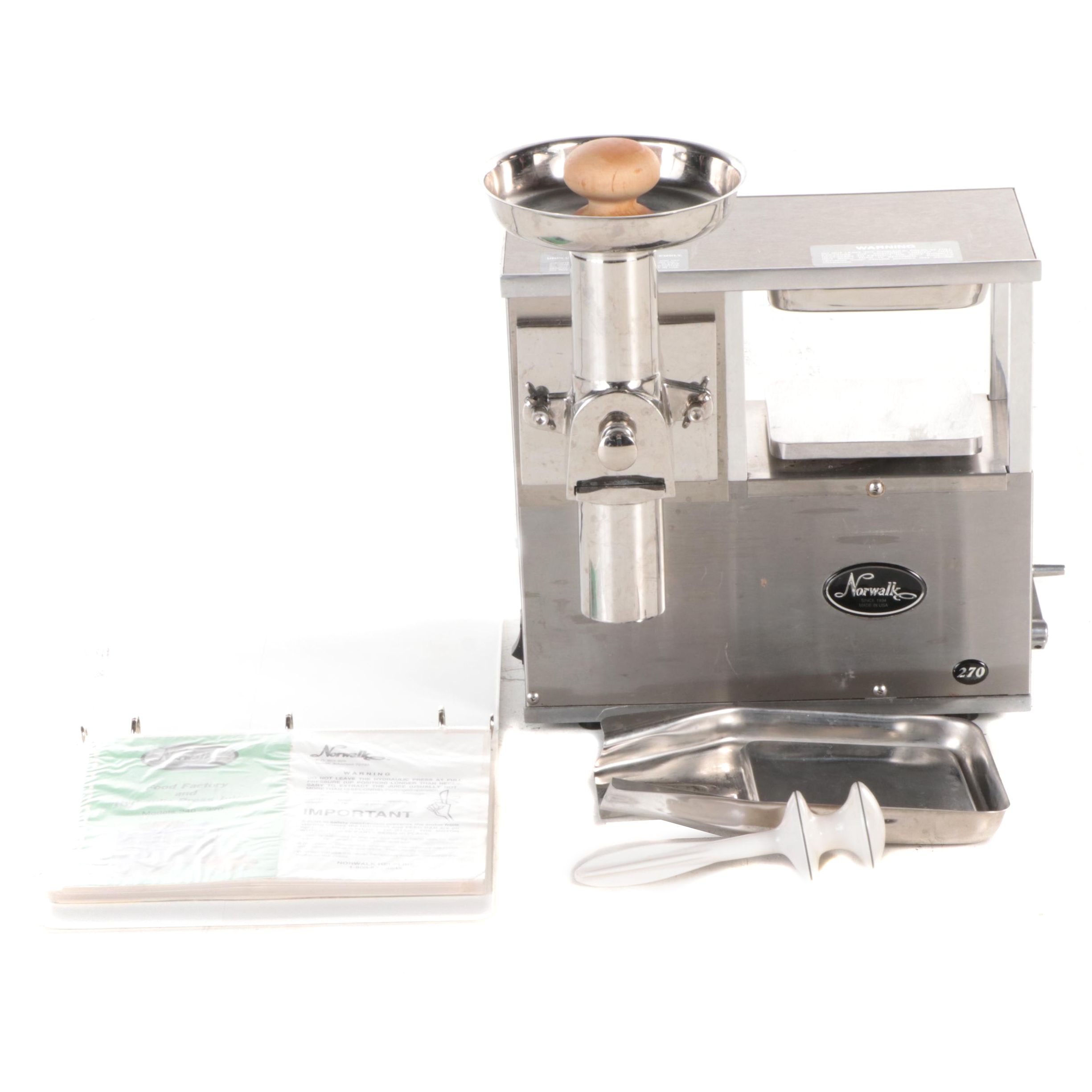 Norwalk Food Factory and Hydraulic Press Juicer Model 270