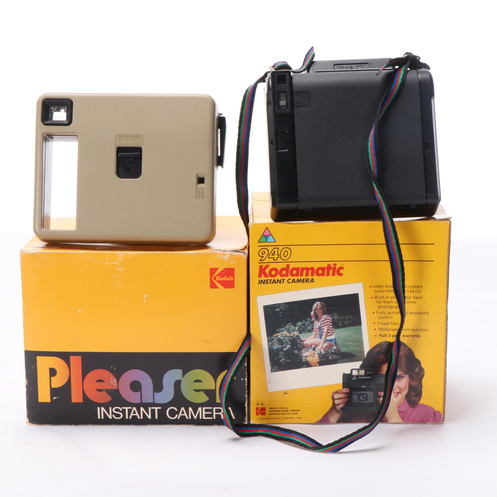 Kodak Pleaser, The Handle, Partytime and Other Instant Cameras