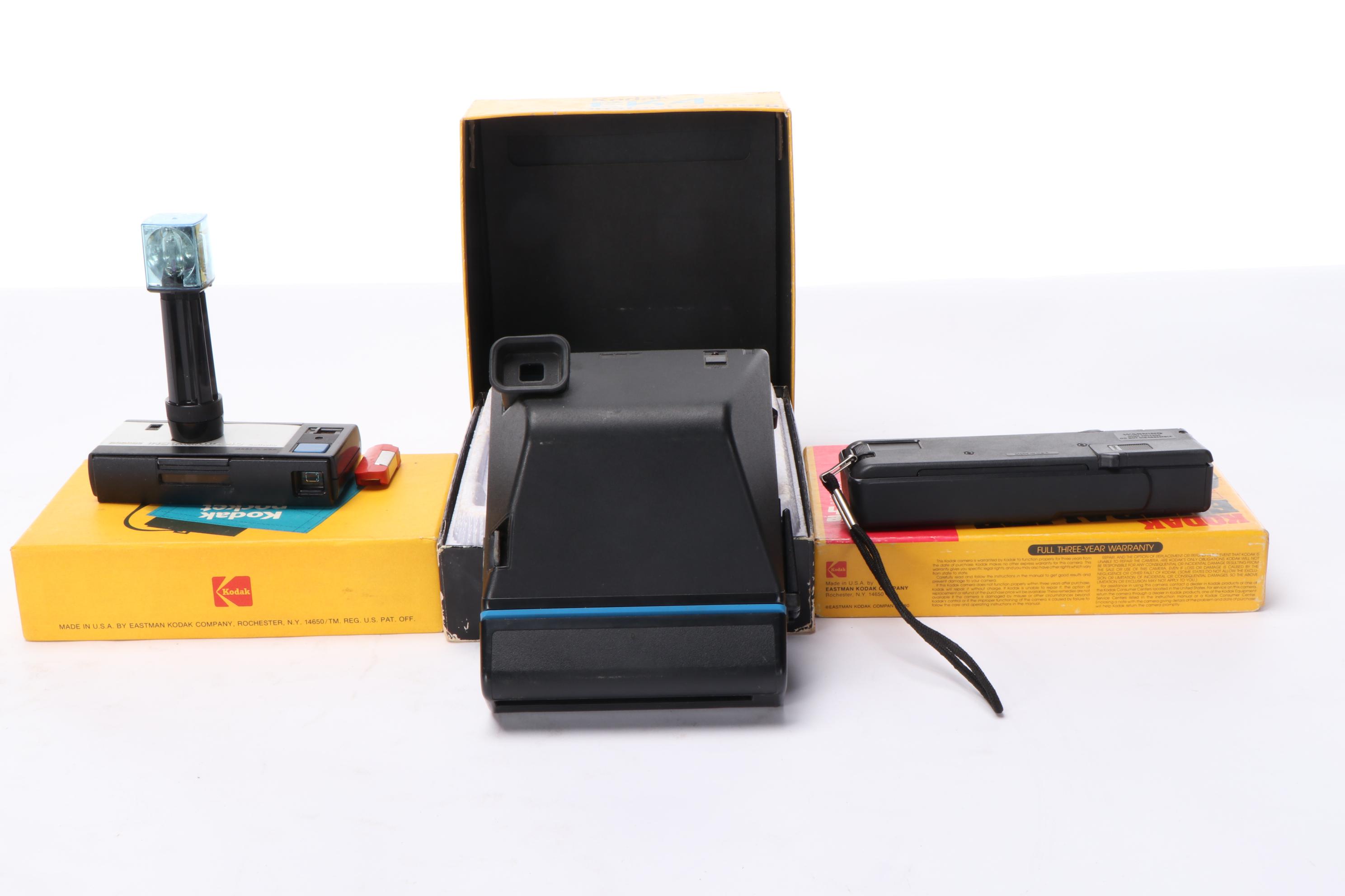 Kodak Pleaser, The Handle, Partytime and Other Instant Cameras