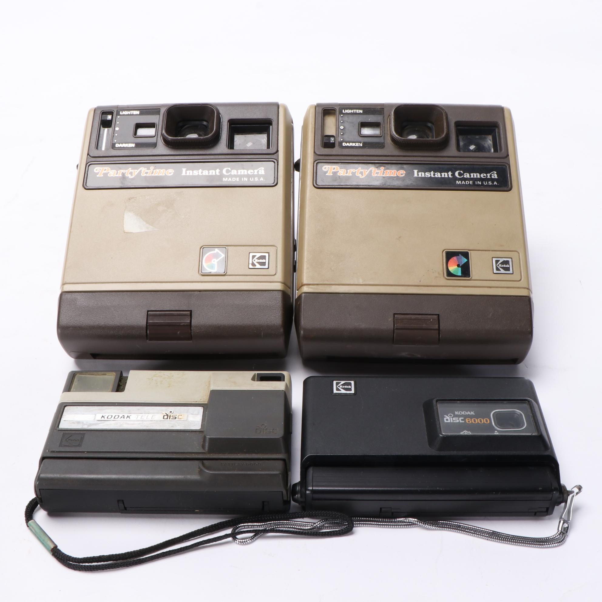 Kodak Pleaser, The Handle, Partytime and Other Instant Cameras