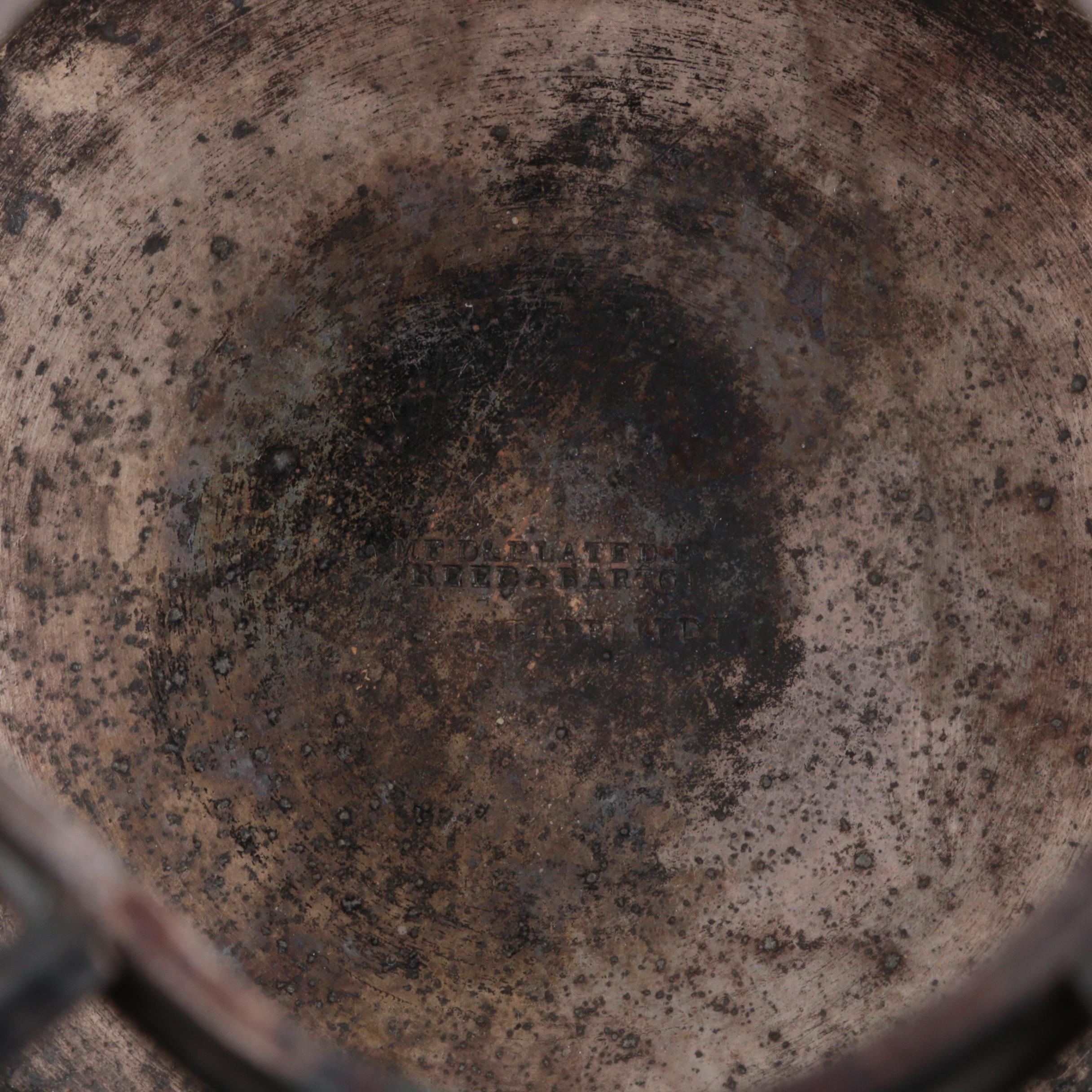 Reed & Barton Silver Plate Samovar and Burner, Late 19th to Early 20th C.