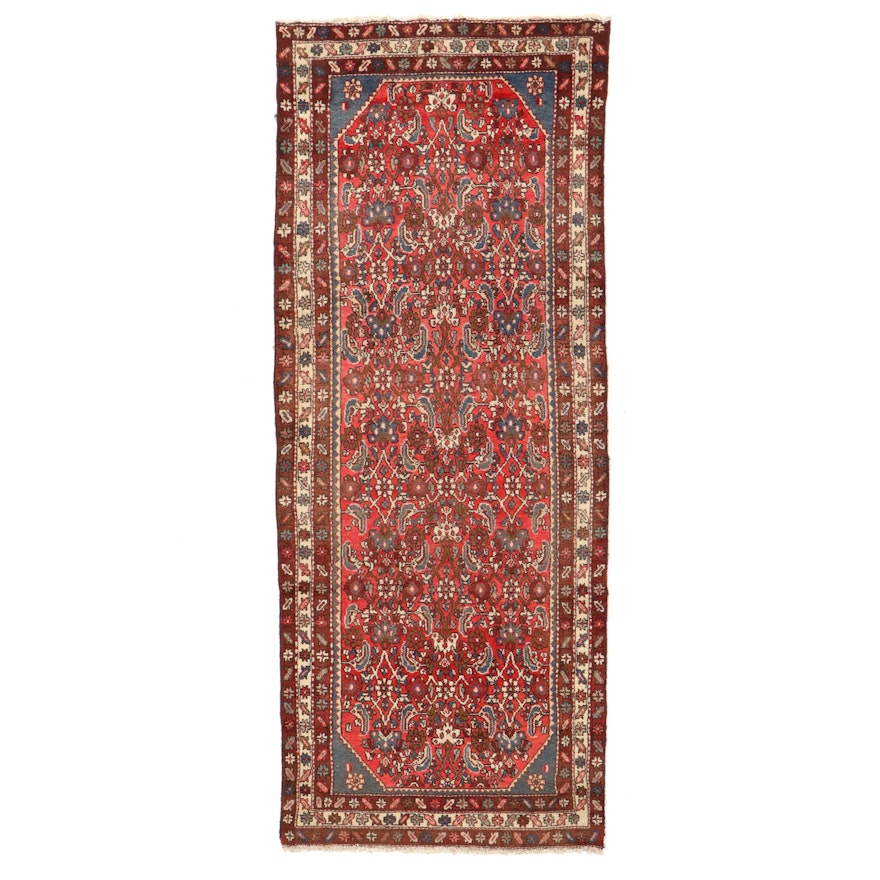3'11 x 10' Hand-Knotted Persian Long Rug