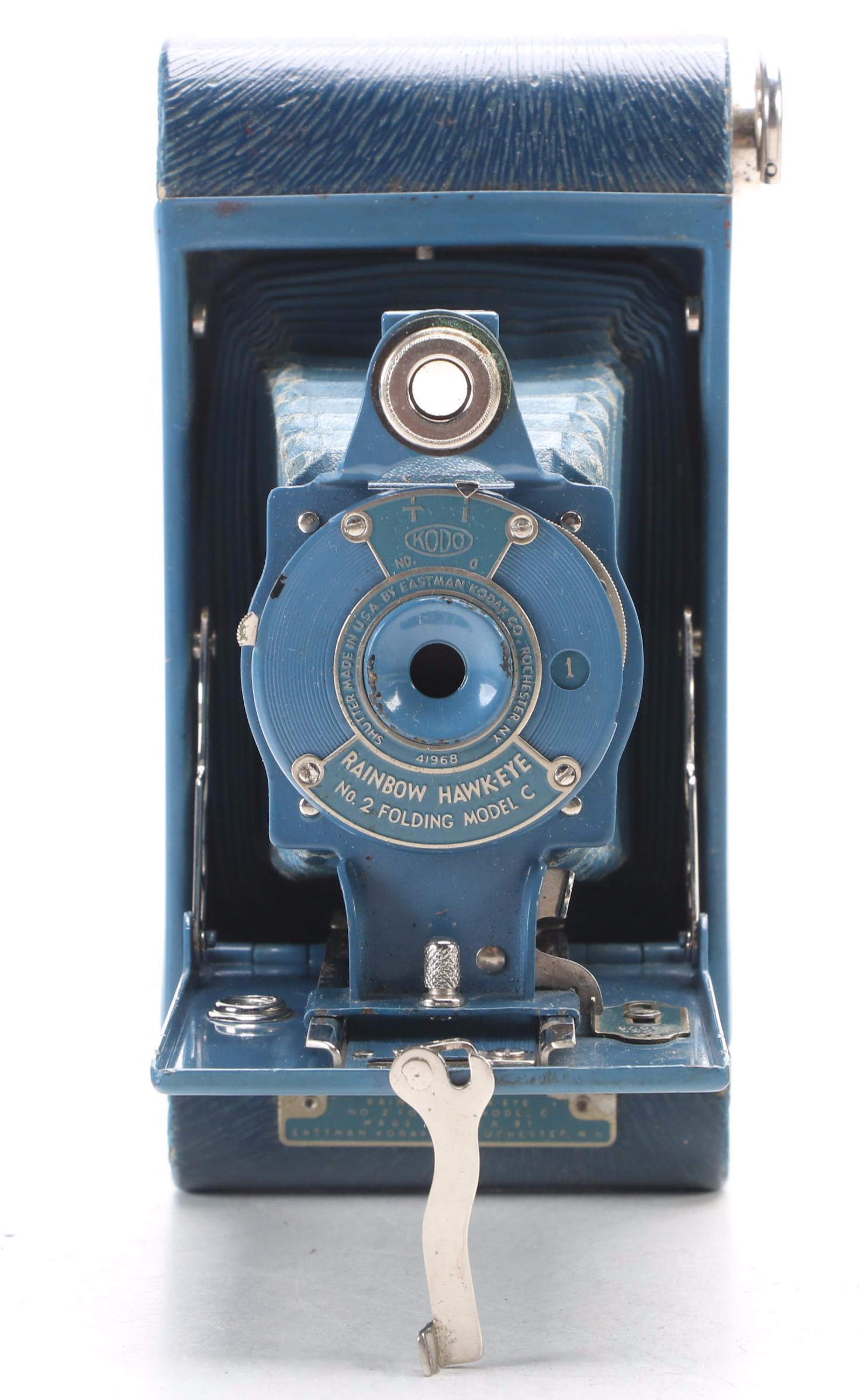 Eastman Kodak Rainbow Hawk-Eye Model C Folding Cameras, 1930-1934