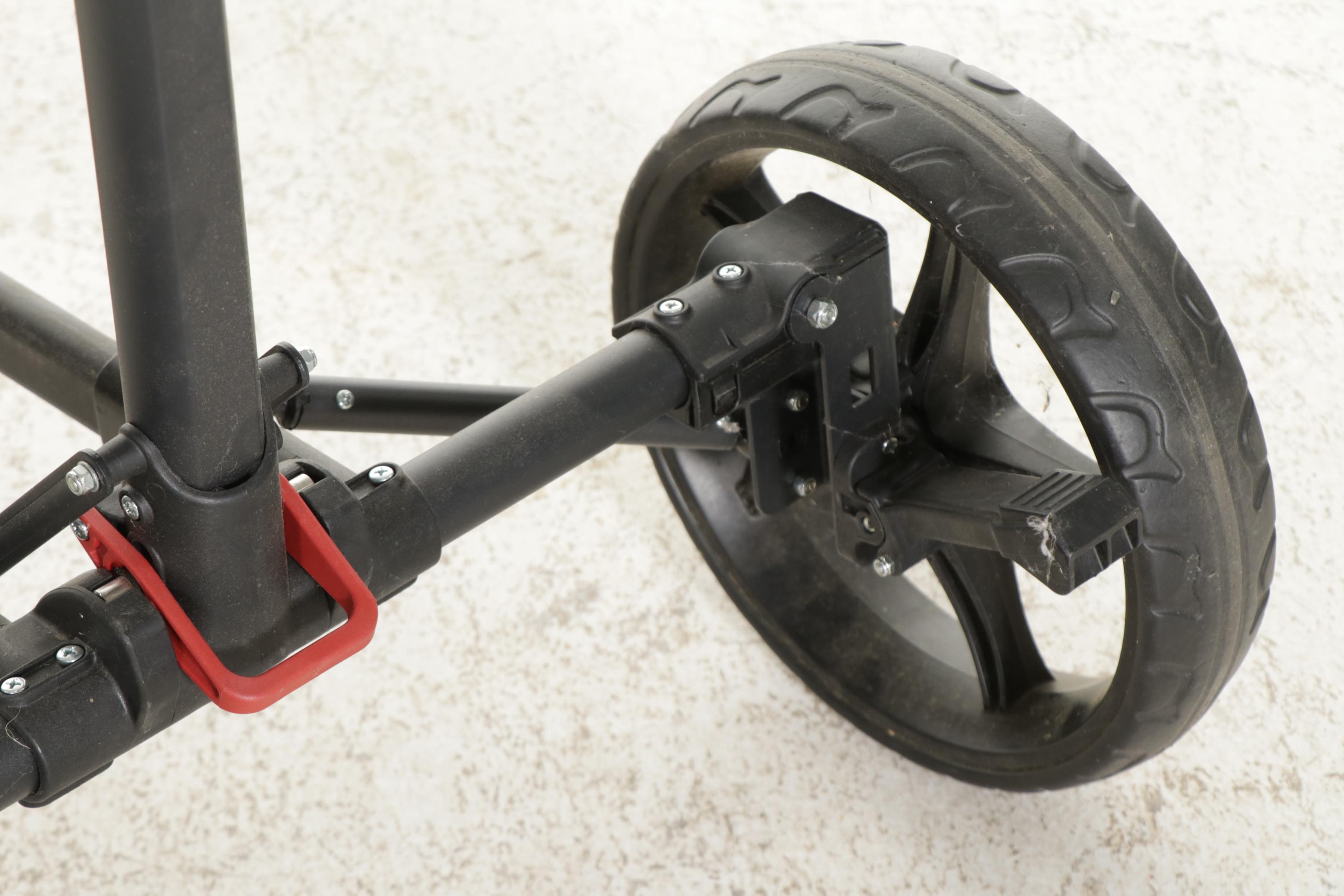 Maxfli Three Wheel Golf Bag Folding Cart