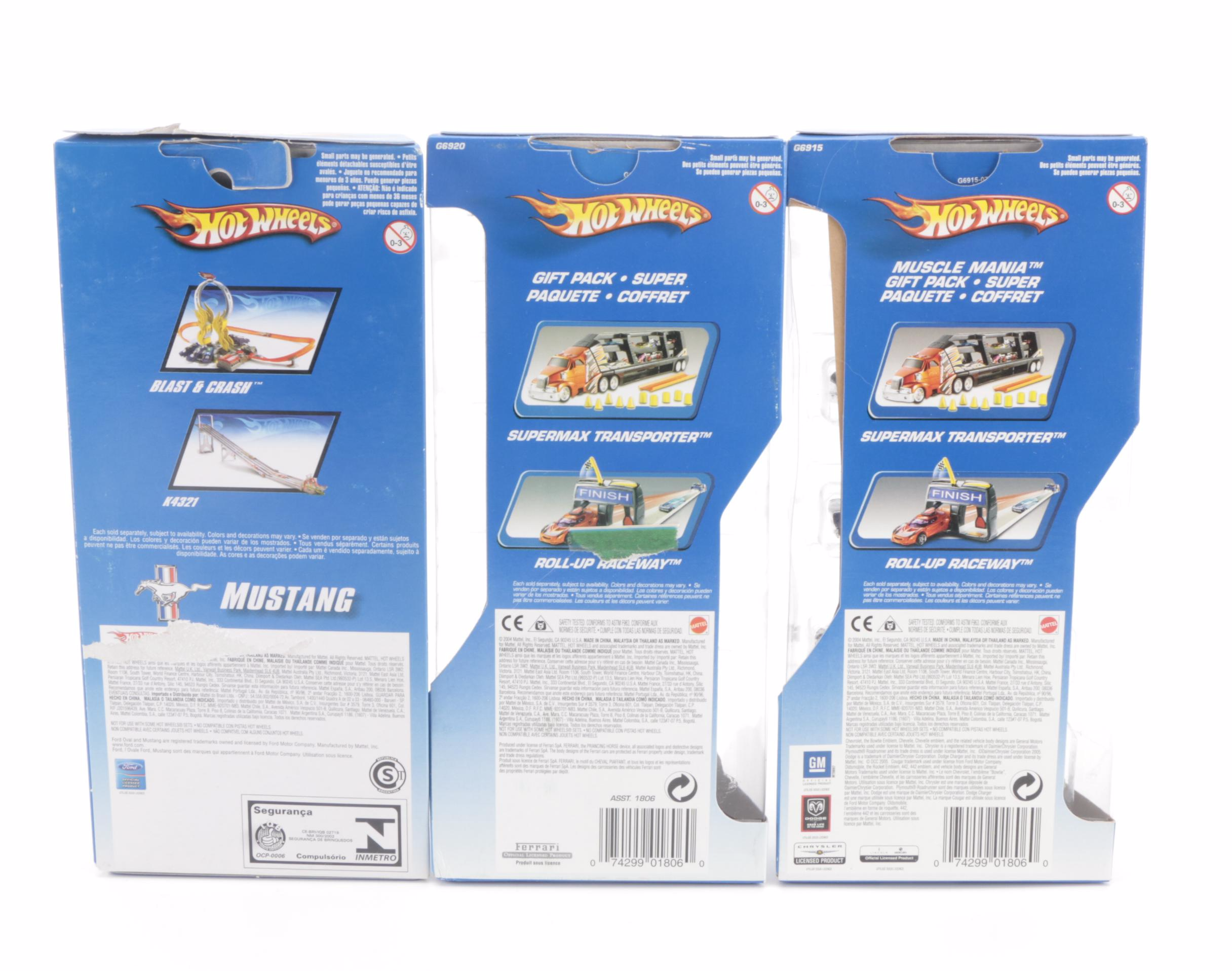 Unopened Hot Wheels Cars Including Multiple First Editions and Gift Packs