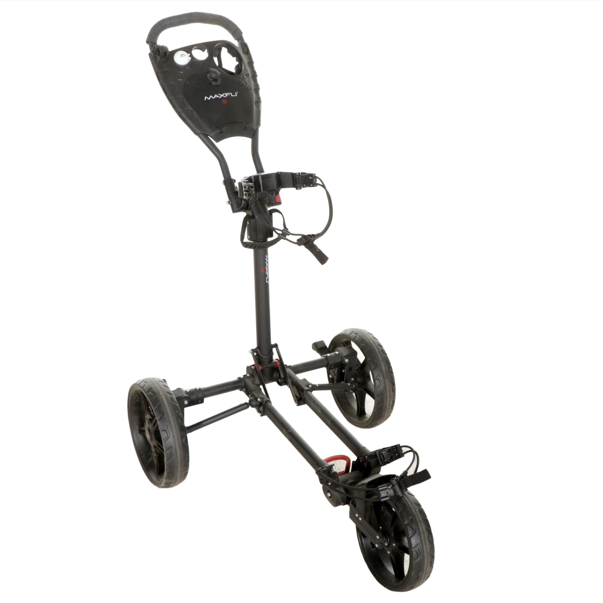 Maxfli Three Wheel Golf Bag Folding Cart