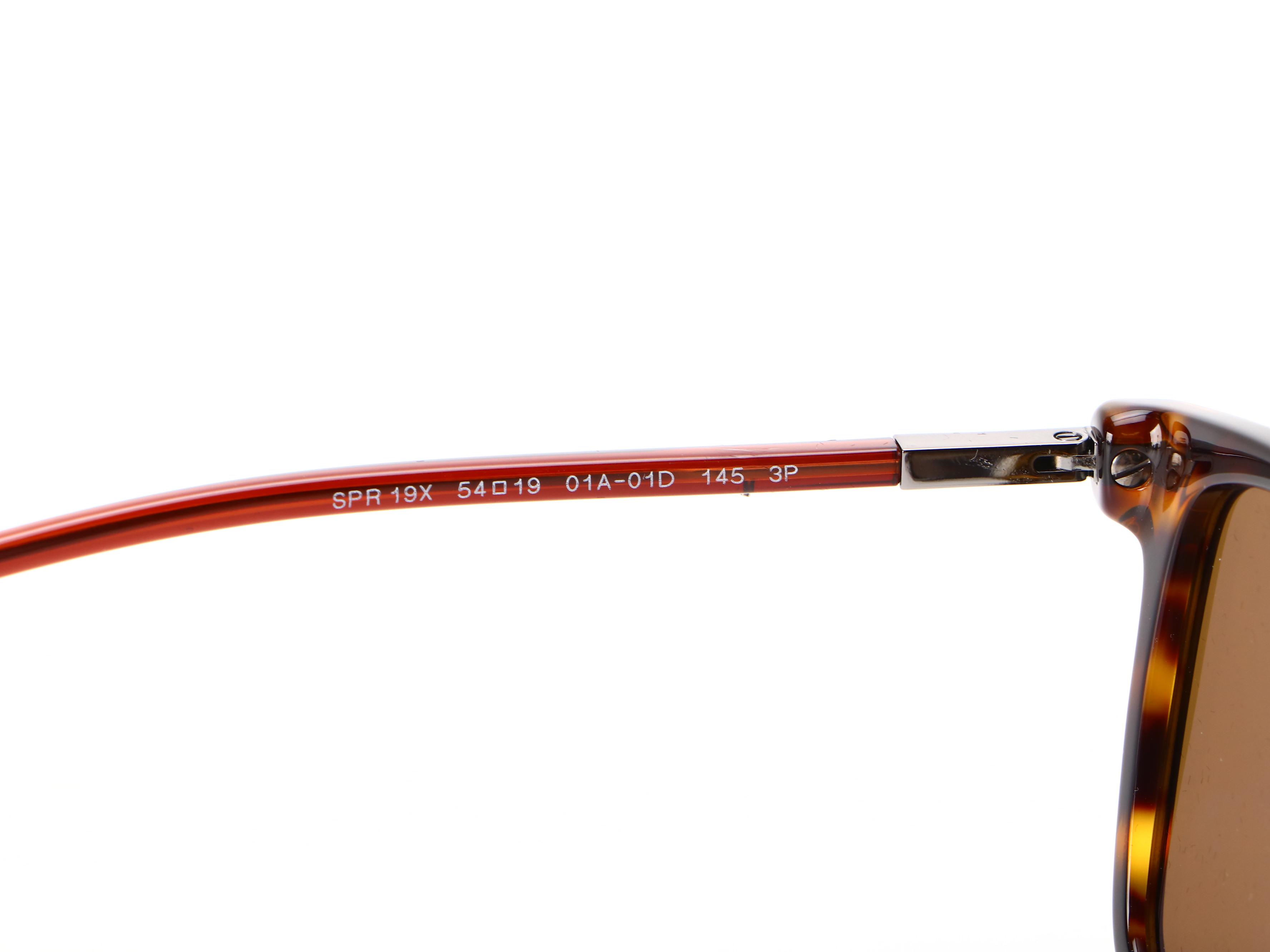 Prada SPR19X Polarized Havana Sunglasses with Case and Box