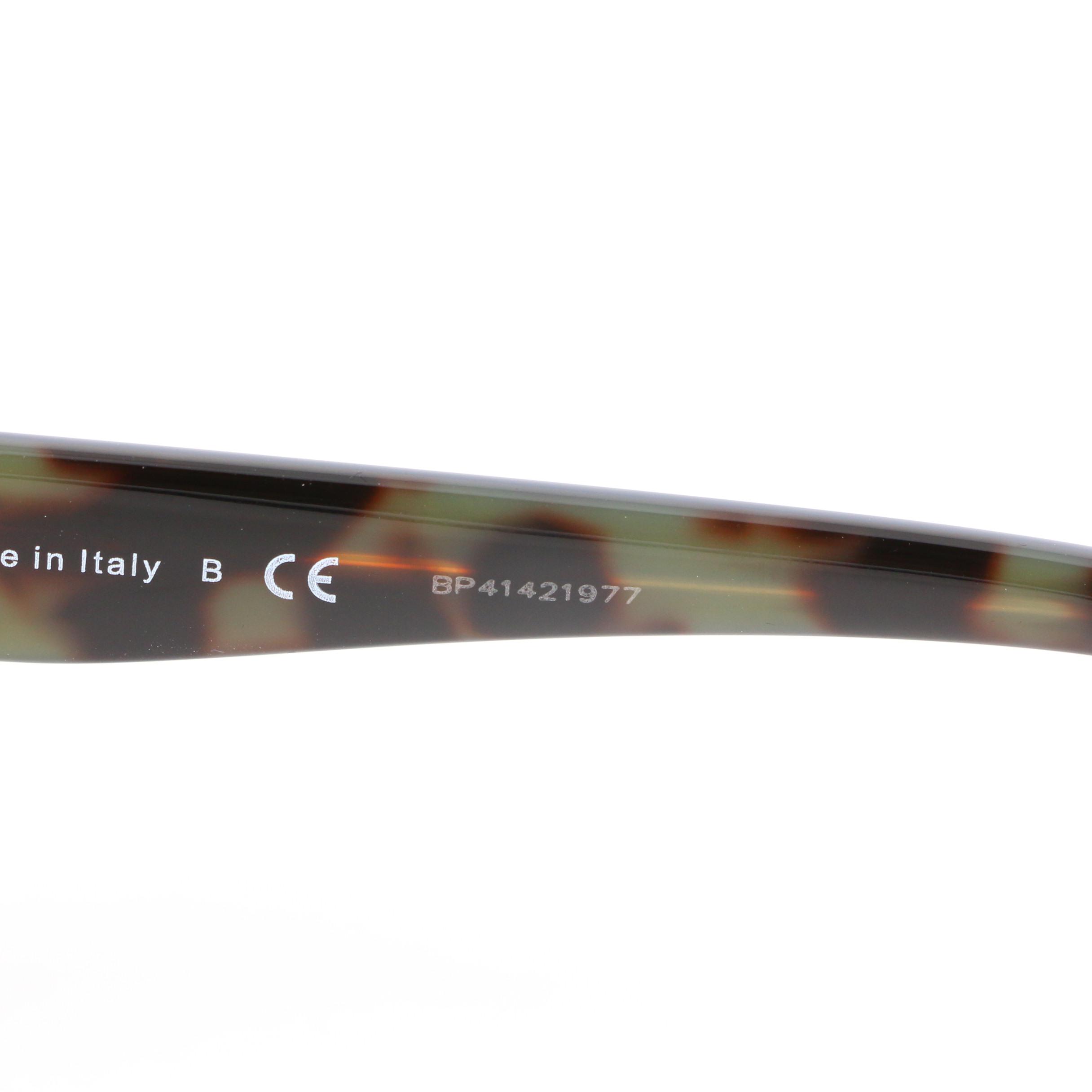 Prada SPR 16X-F Round Sunglasses with Case and Box