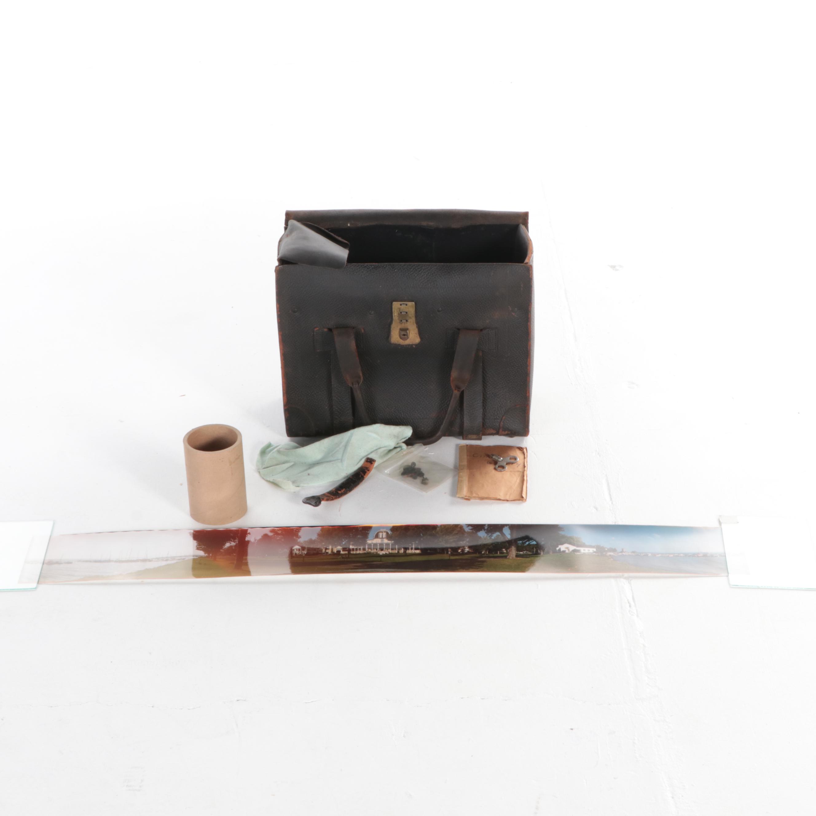 Cirkut No. 5 Large Format Roll Film Panoramic Folding Camera with Accessories