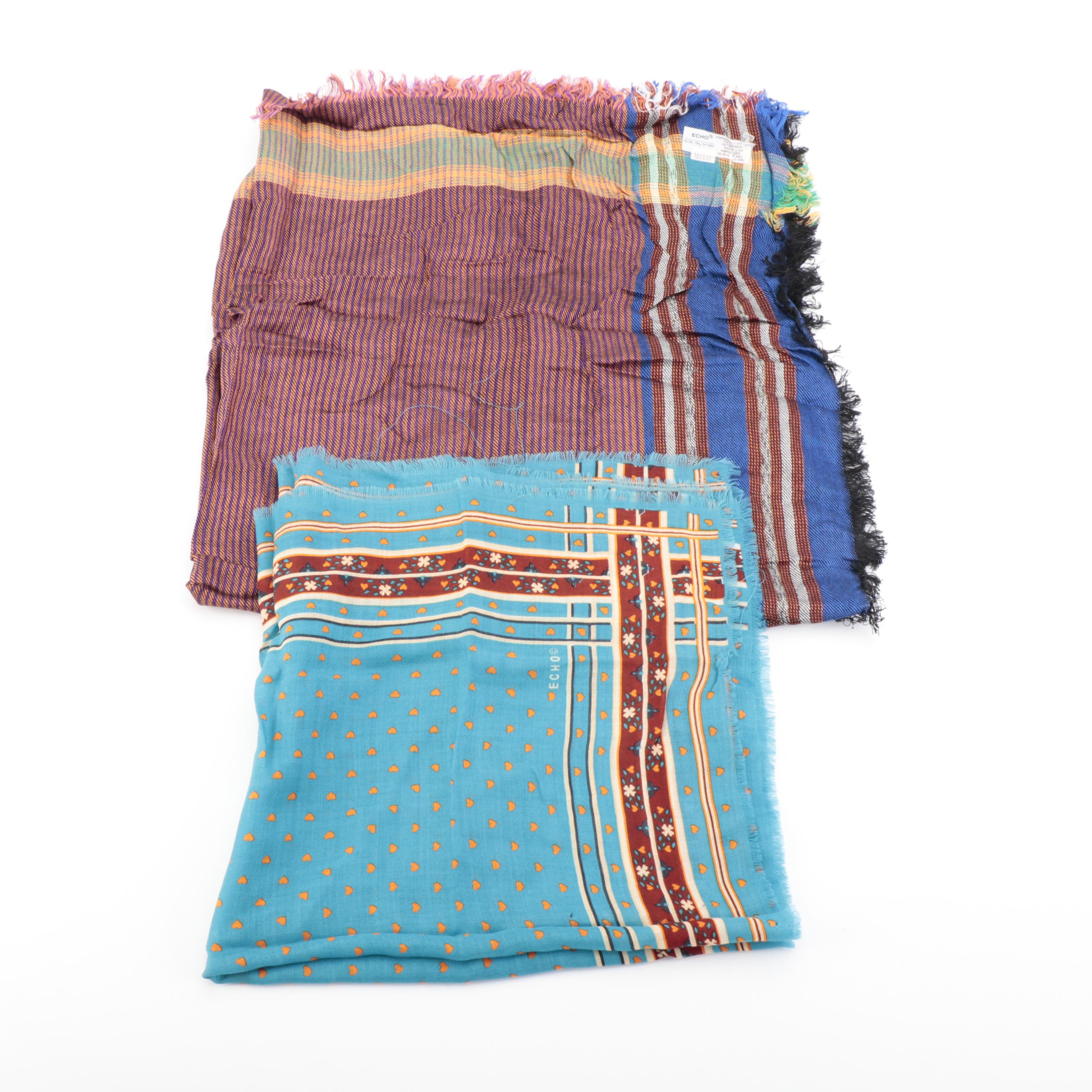 Bill Blass, Echo and Other Woven, Patterned and Indian Scarves and Dupatta