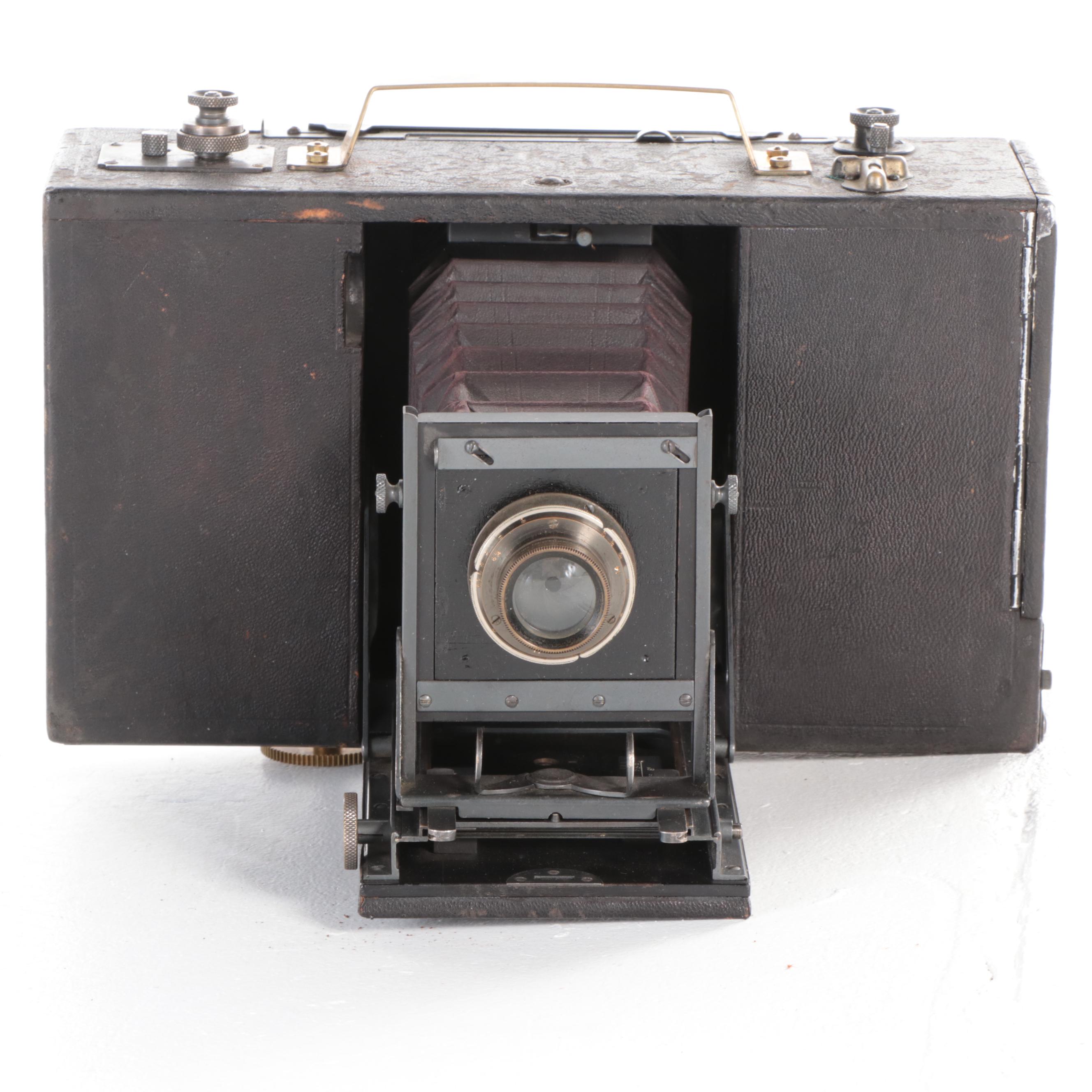 Cirkut No. 5 Large Format Roll Film Panoramic Folding Camera with Accessories