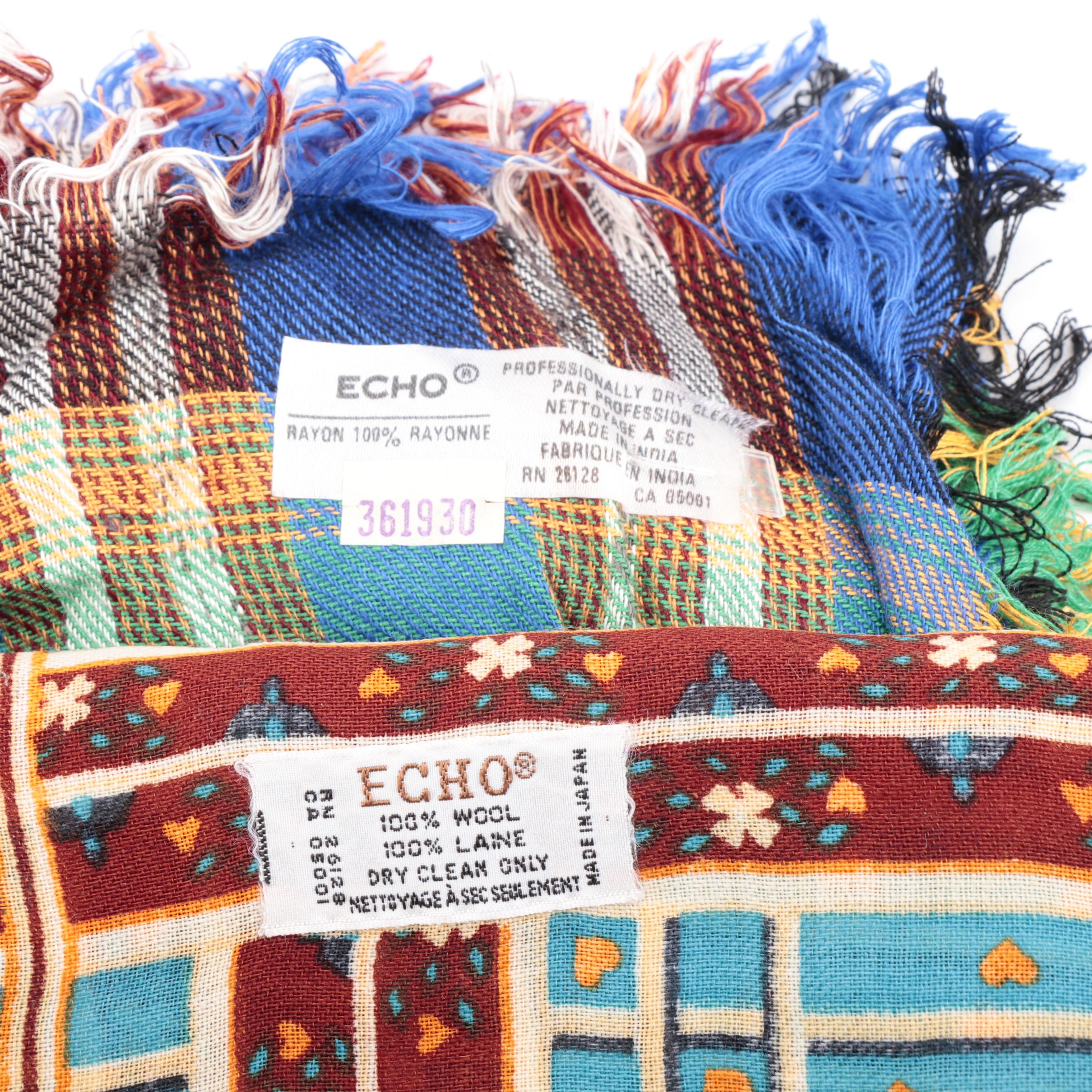 Bill Blass, Echo and Other Woven, Patterned and Indian Scarves and Dupatta