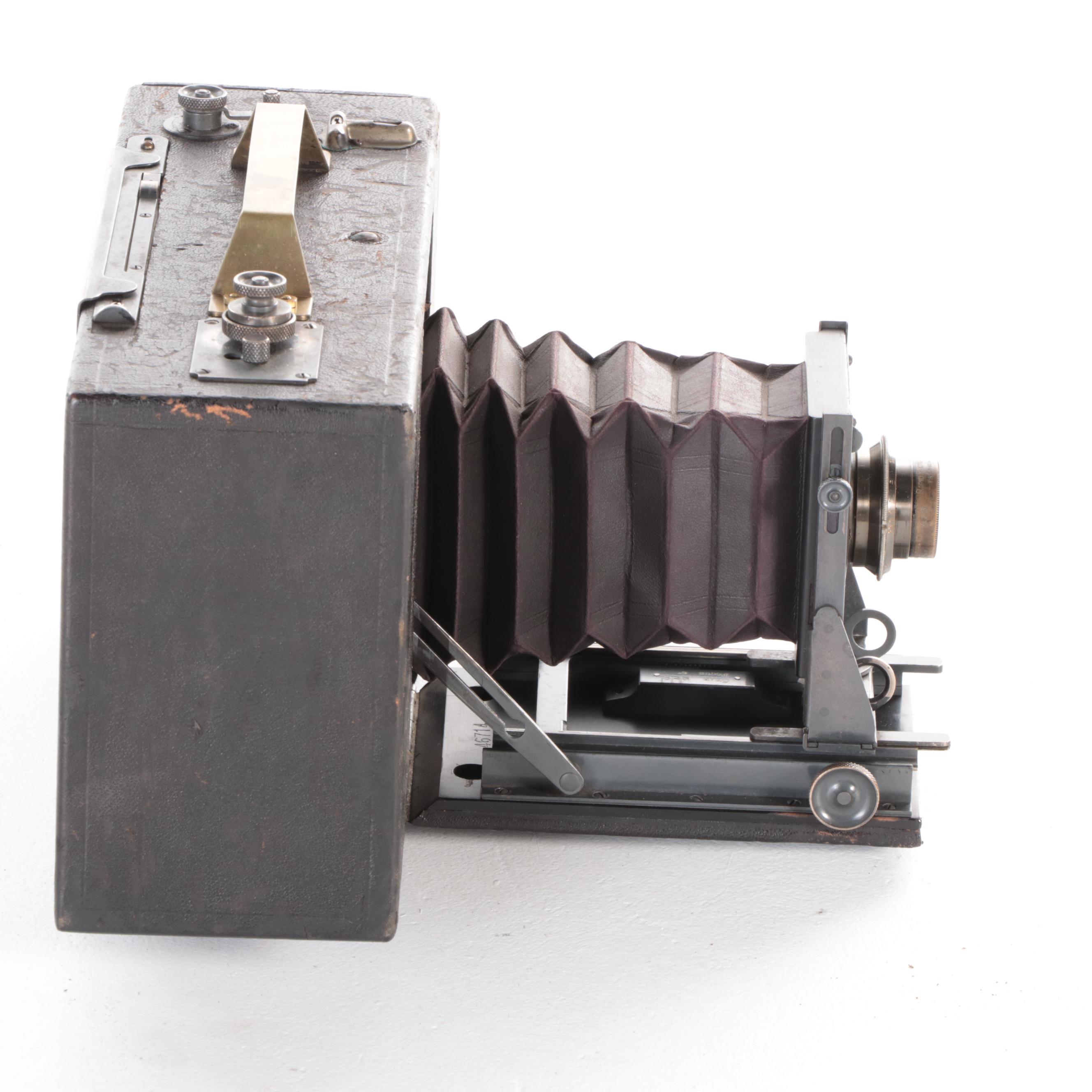 Cirkut No. 5 Large Format Roll Film Panoramic Folding Camera with Accessories