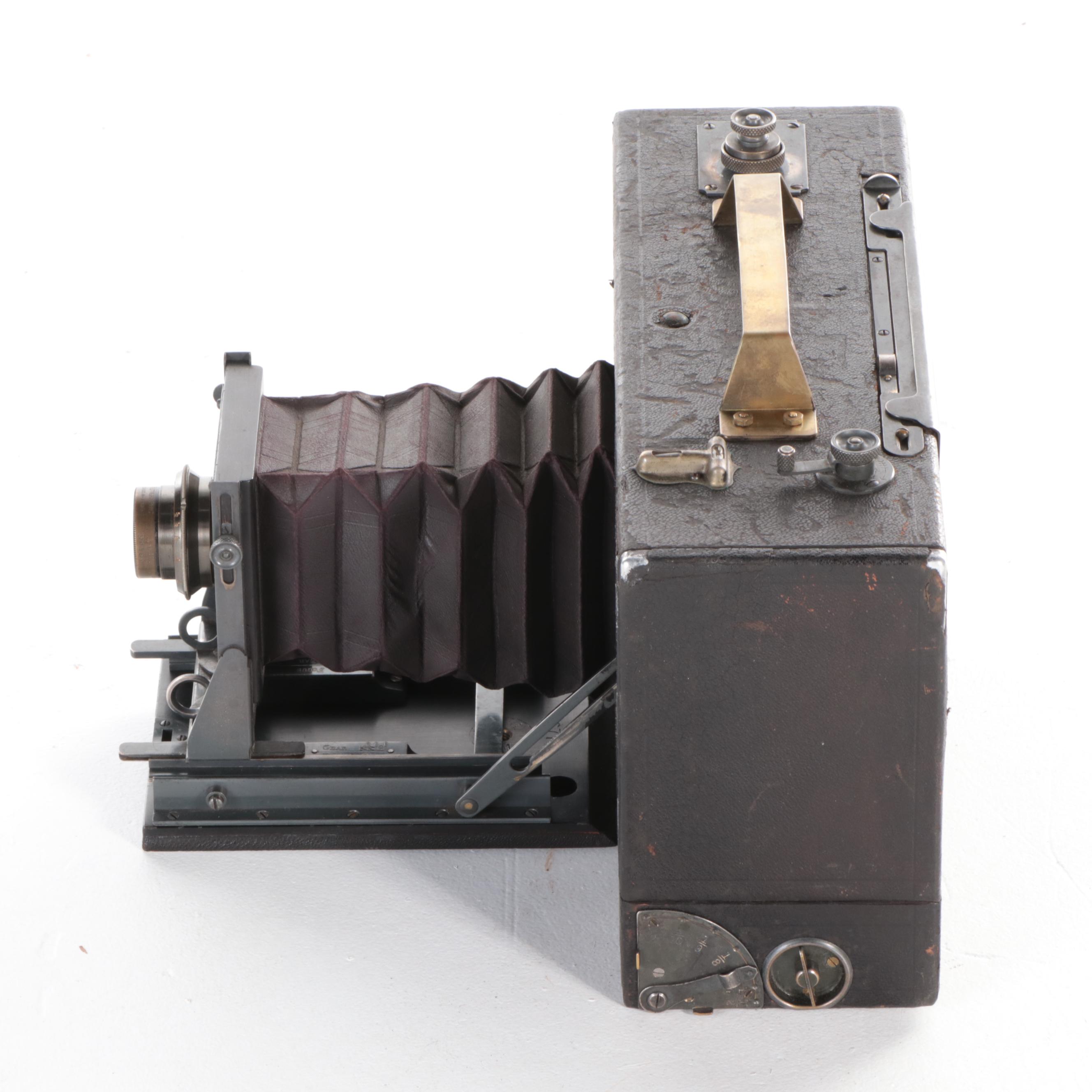 Cirkut No. 5 Large Format Roll Film Panoramic Folding Camera with Accessories