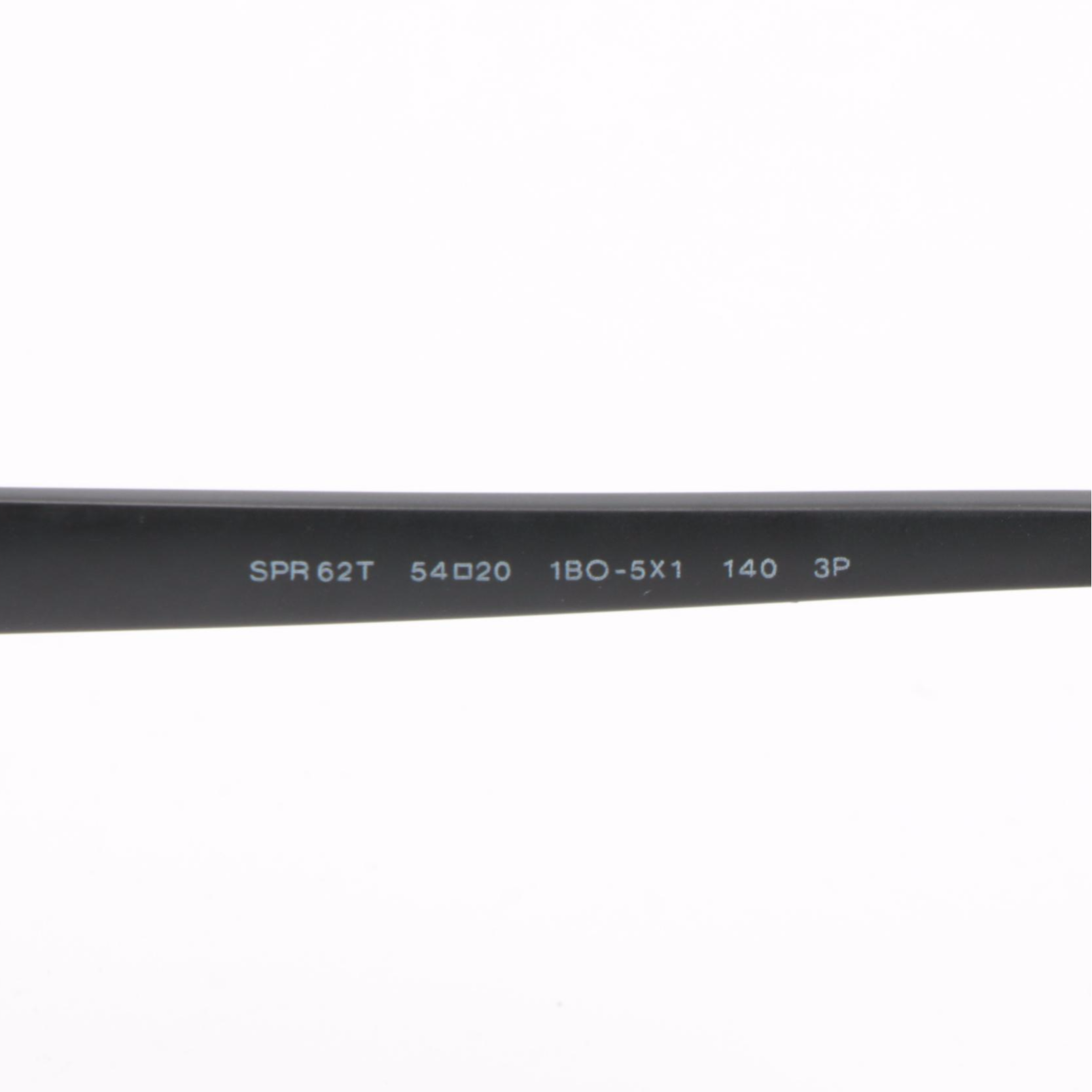 Prada SPR62T Matte Black Metal and Silver Frame Polarized Lens Sunglasses