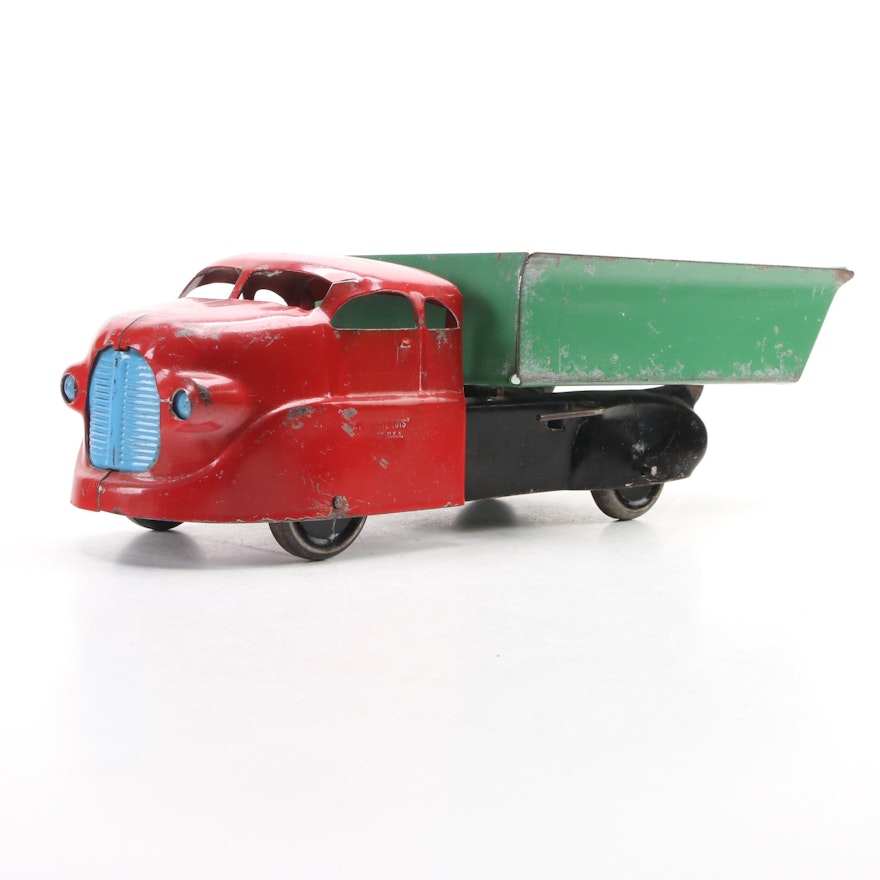Wyandotte Toys Pressed Steel Dump Truck, 1943